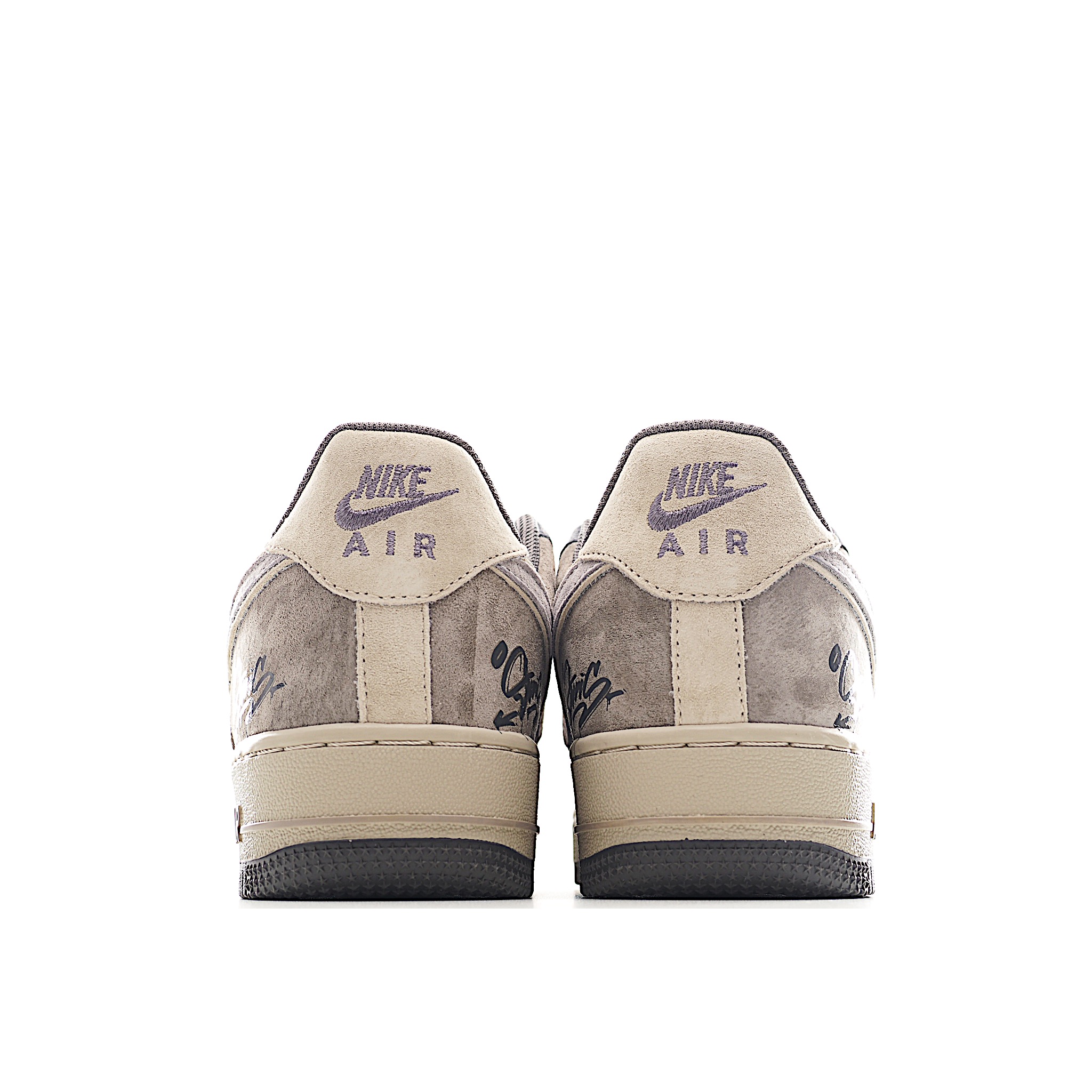 “暗黑骷髅”Nike Air Force 1 “Dark Skull”空军一号定制低帮板鞋 YD2425-660