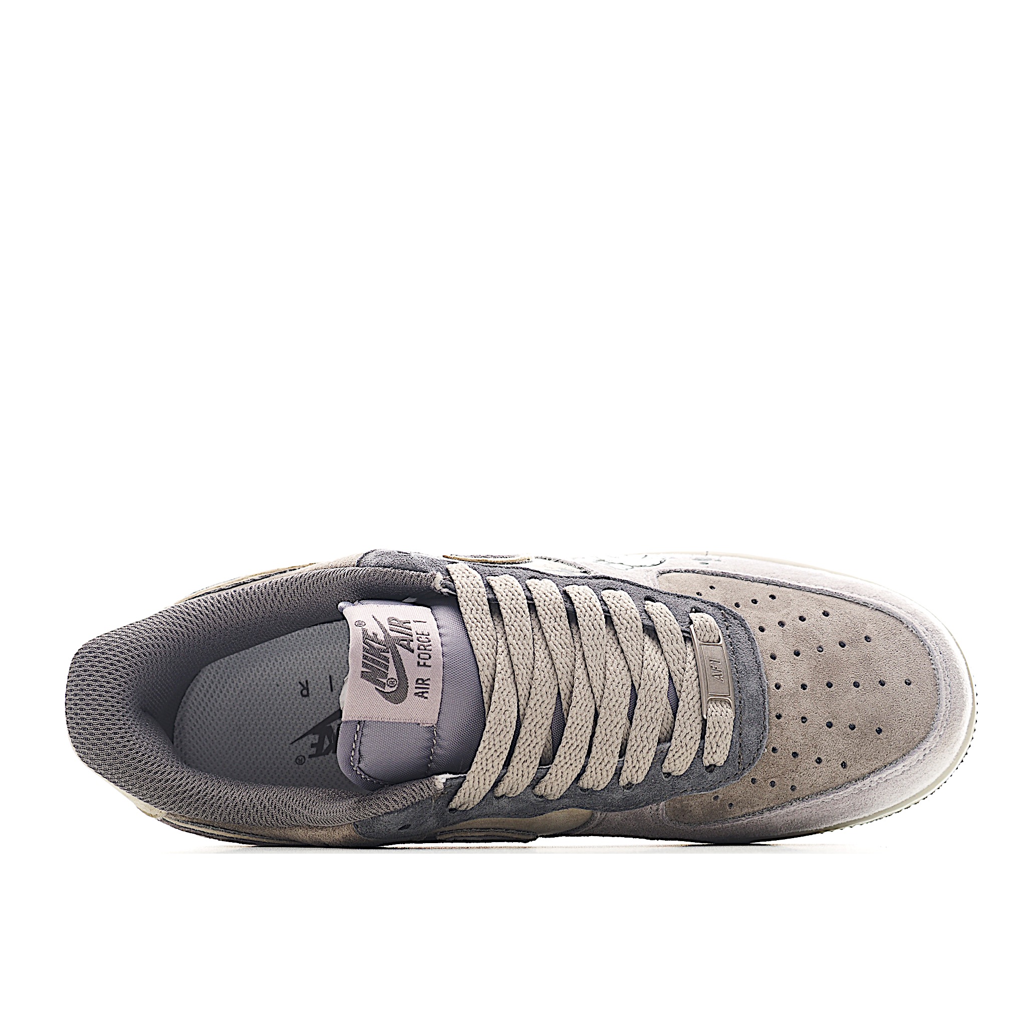 “暗黑骷髅”Nike Air Force 1 “Dark Skull”空军一号定制低帮板鞋 YD2425-660