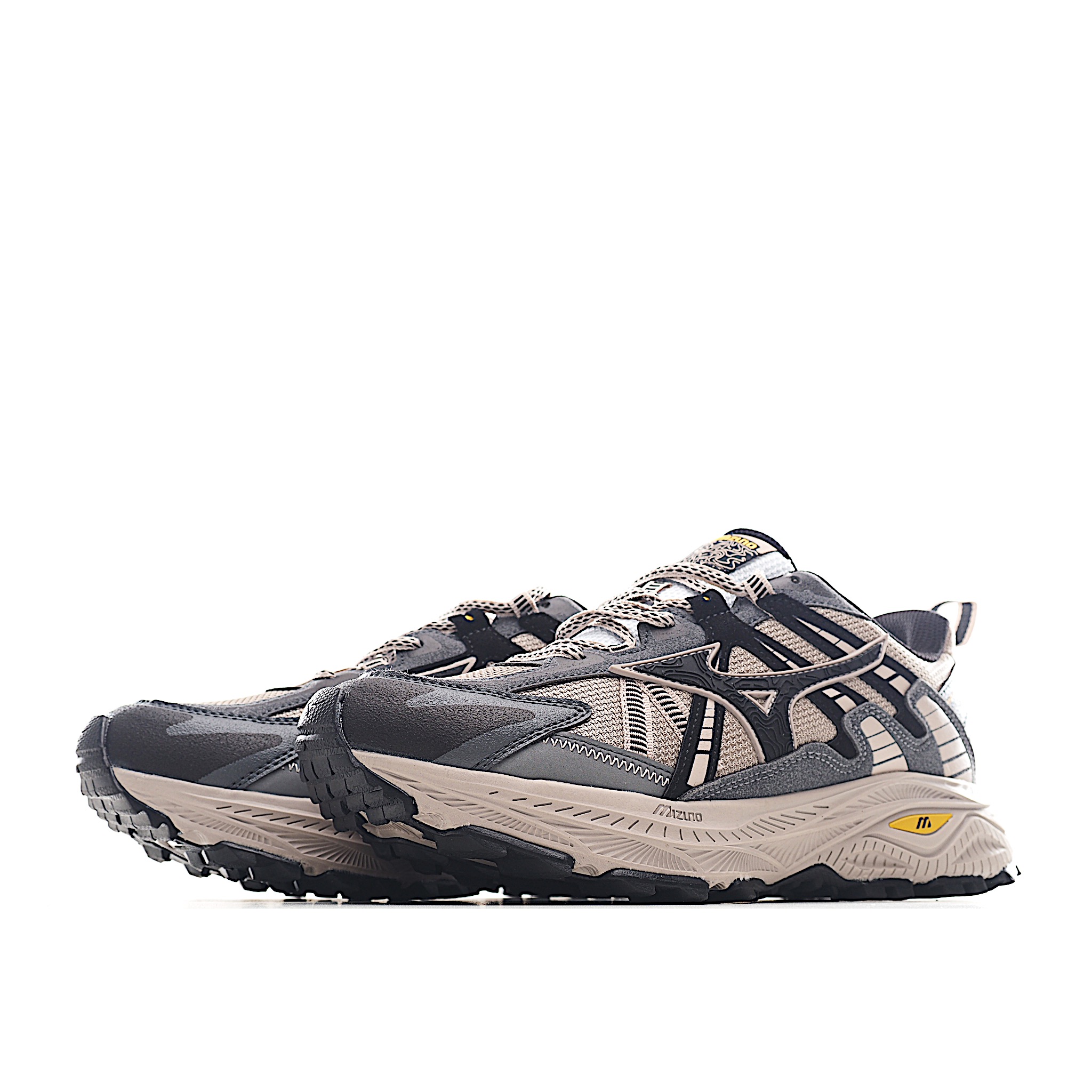 220 Mizuno 美津浓 Wave Rider Beta 复古时尚休闲舒适减震运动跑步鞋 D1GH22