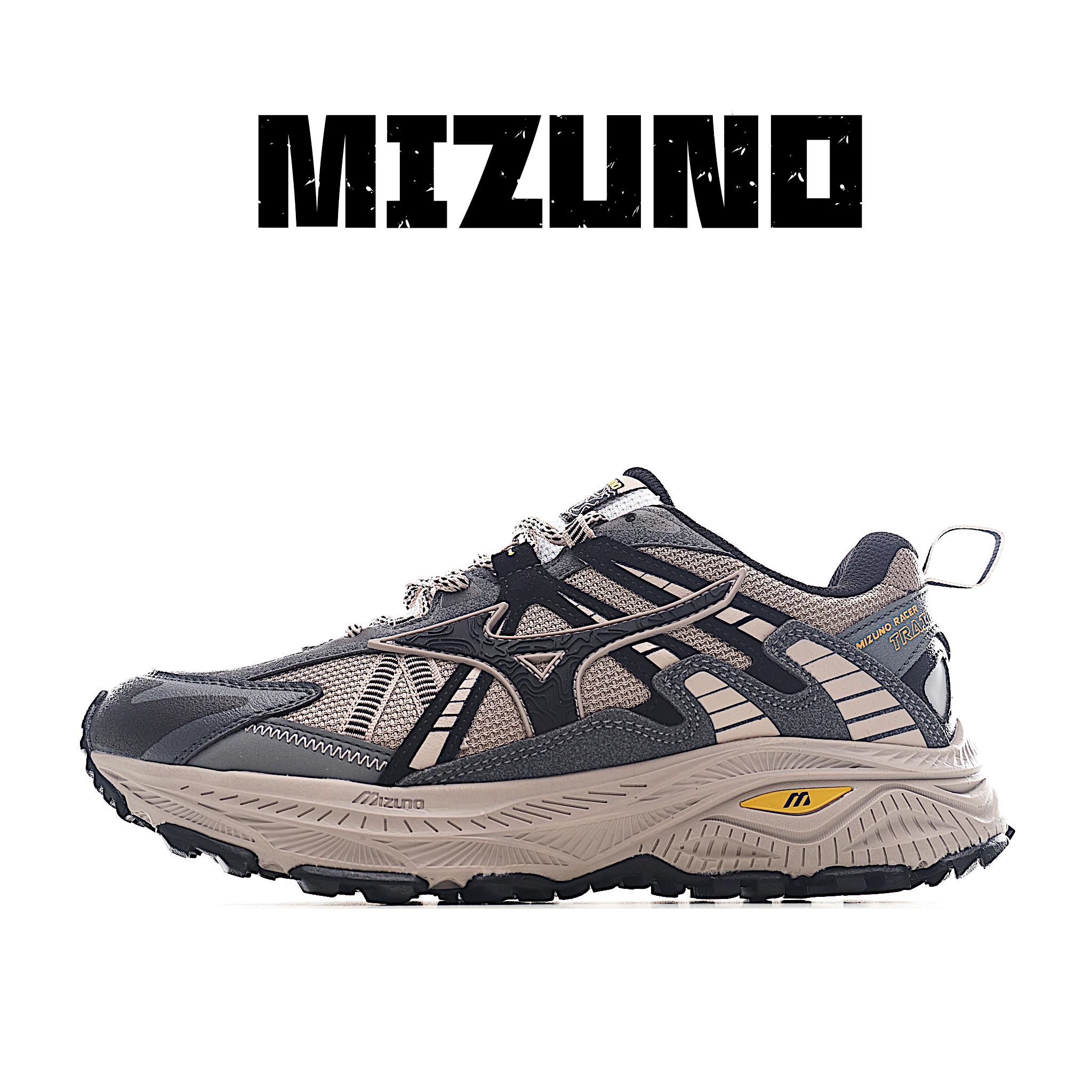 220 Mizuno 美津浓 Wave Rider Beta 复古时尚休闲舒适减震运动跑步鞋 D1GH22