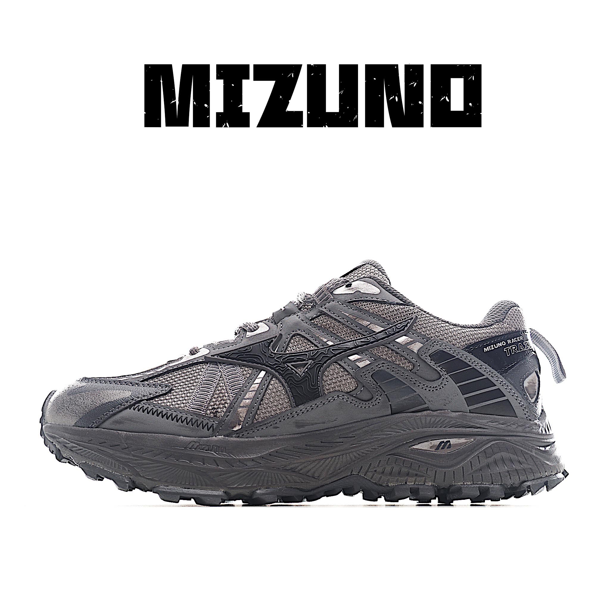 220 Mizuno 美津浓 Wave Rider Beta 复古时尚休闲舒适减震运动跑步鞋 D1GH22