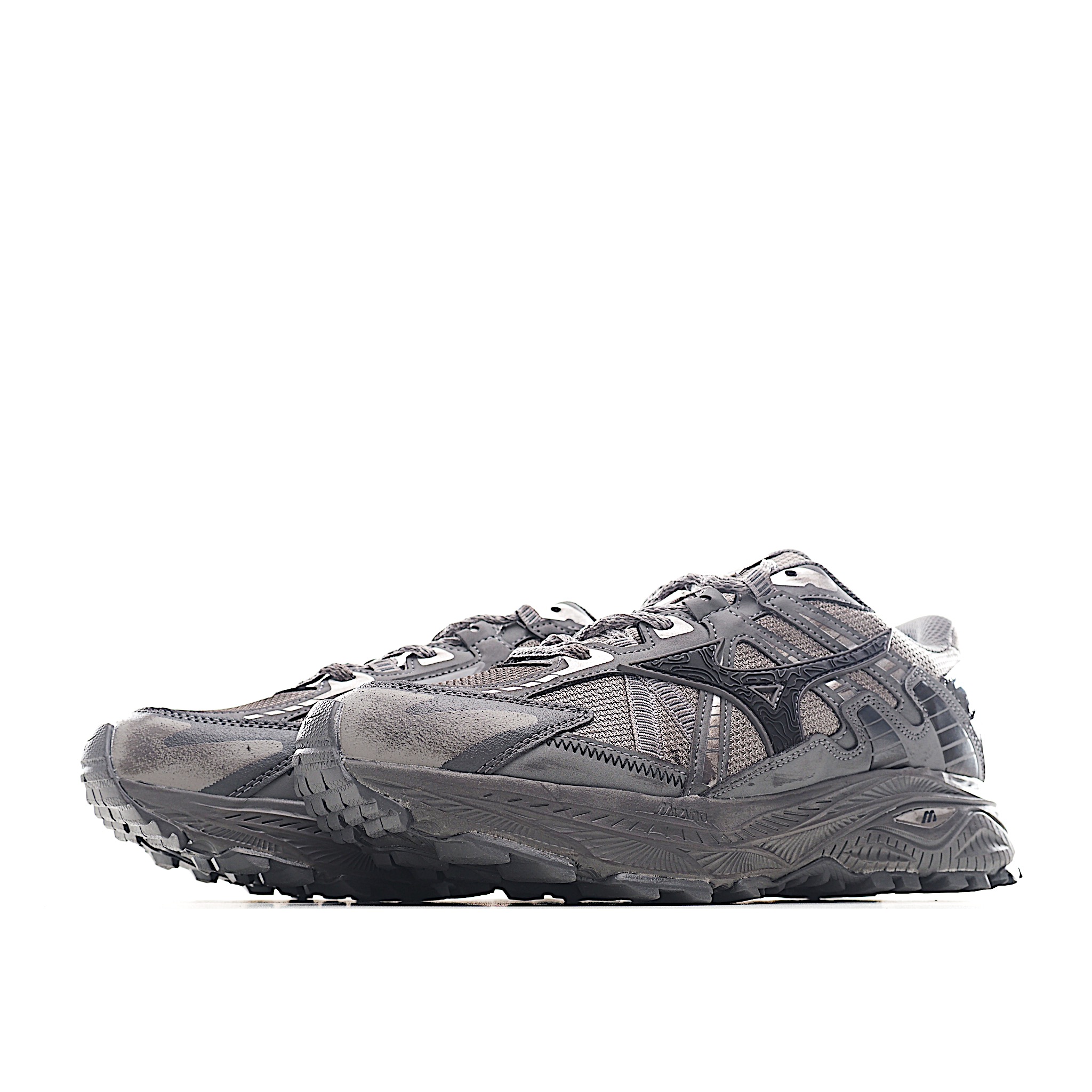 220 Mizuno 美津浓 Wave Rider Beta 复古时尚休闲舒适减震运动跑步鞋 D1GH22