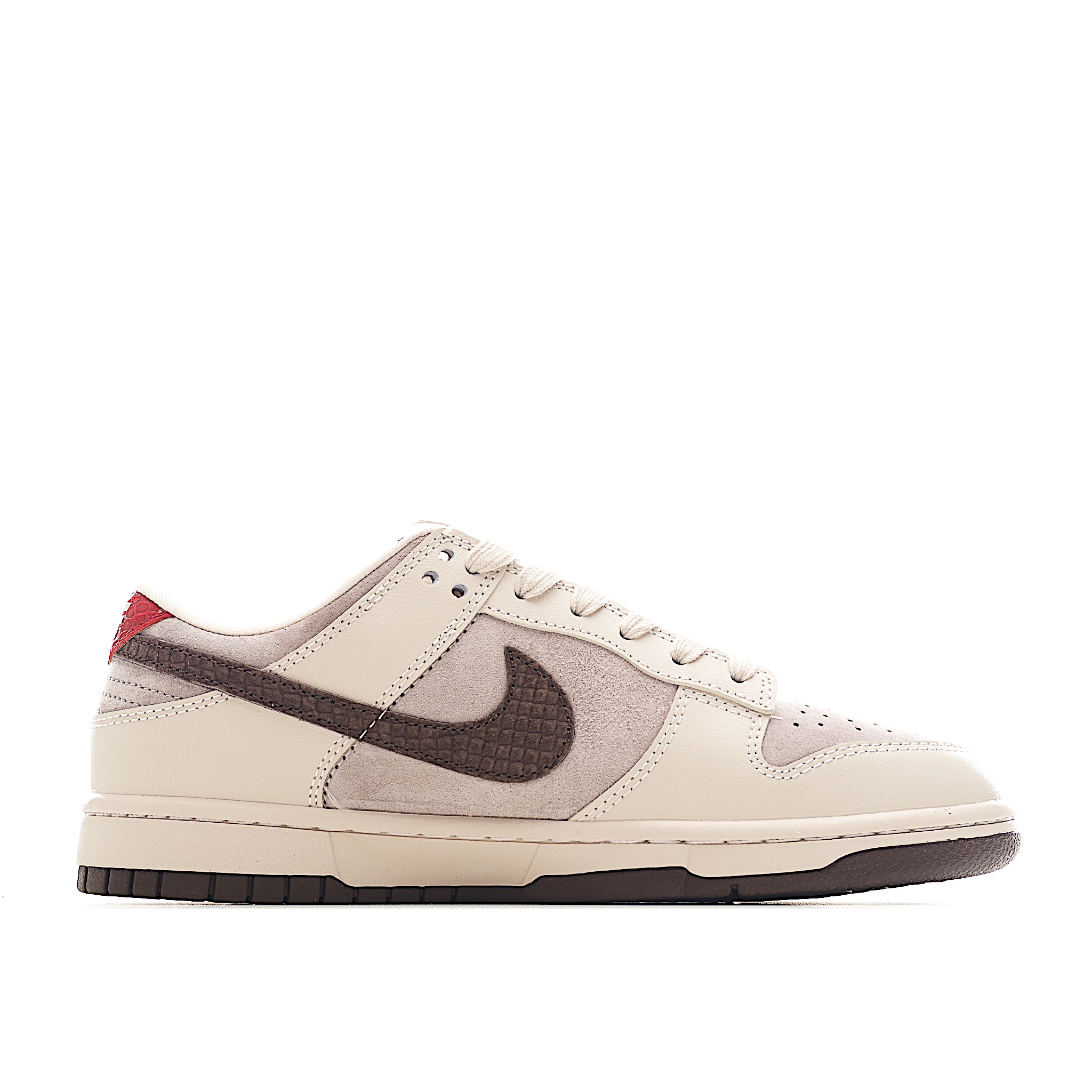 Nike SB Dunk Low LV联名 红尾巧克力 周年高端定制 低帮休闲板鞋 XX3168-123