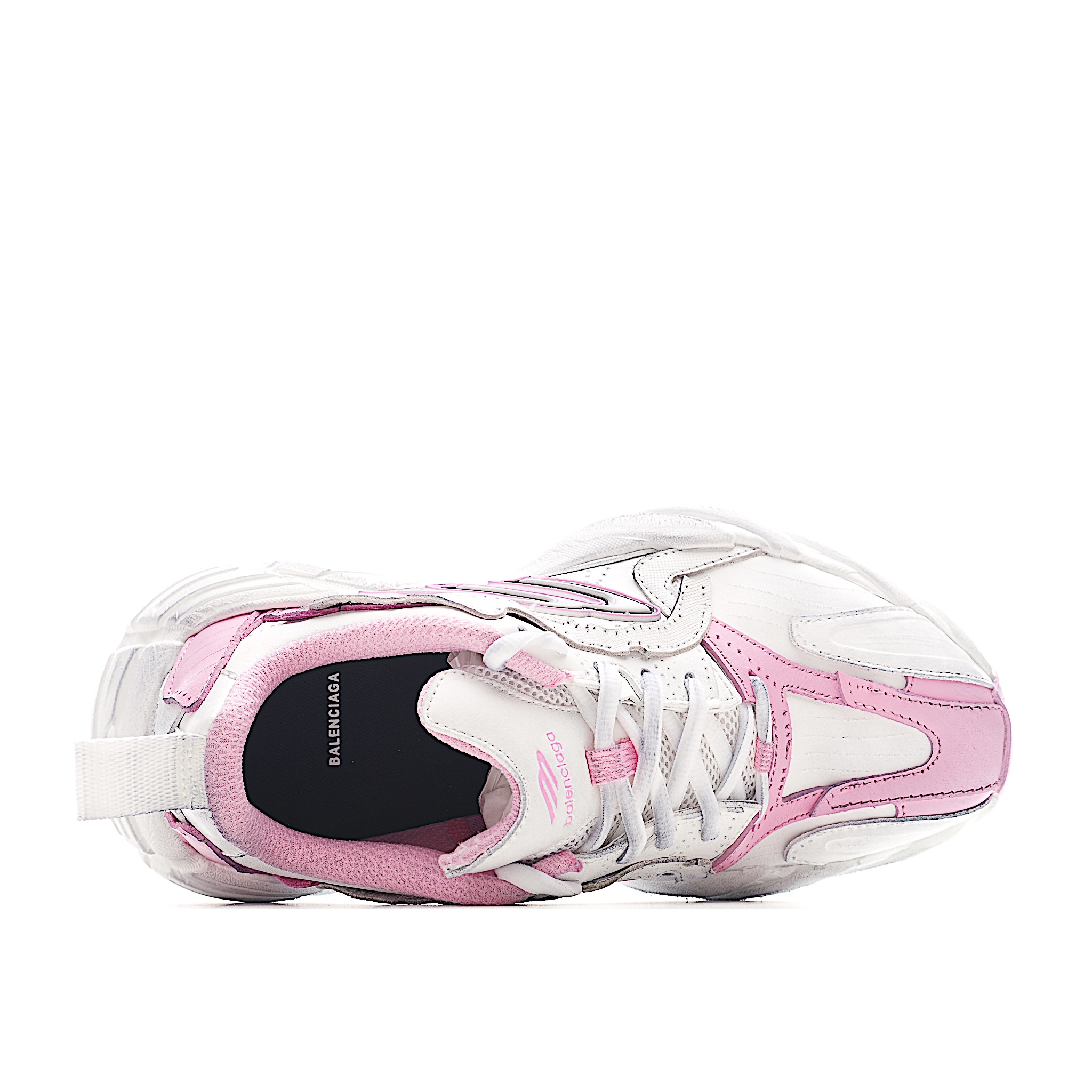 巴黎世家BALENCIAGA Circuit Sneakers 环道系列低帮复古阔型底姥爹风潮流百搭休闲慢跑鞋 825417 WDTSC 5191