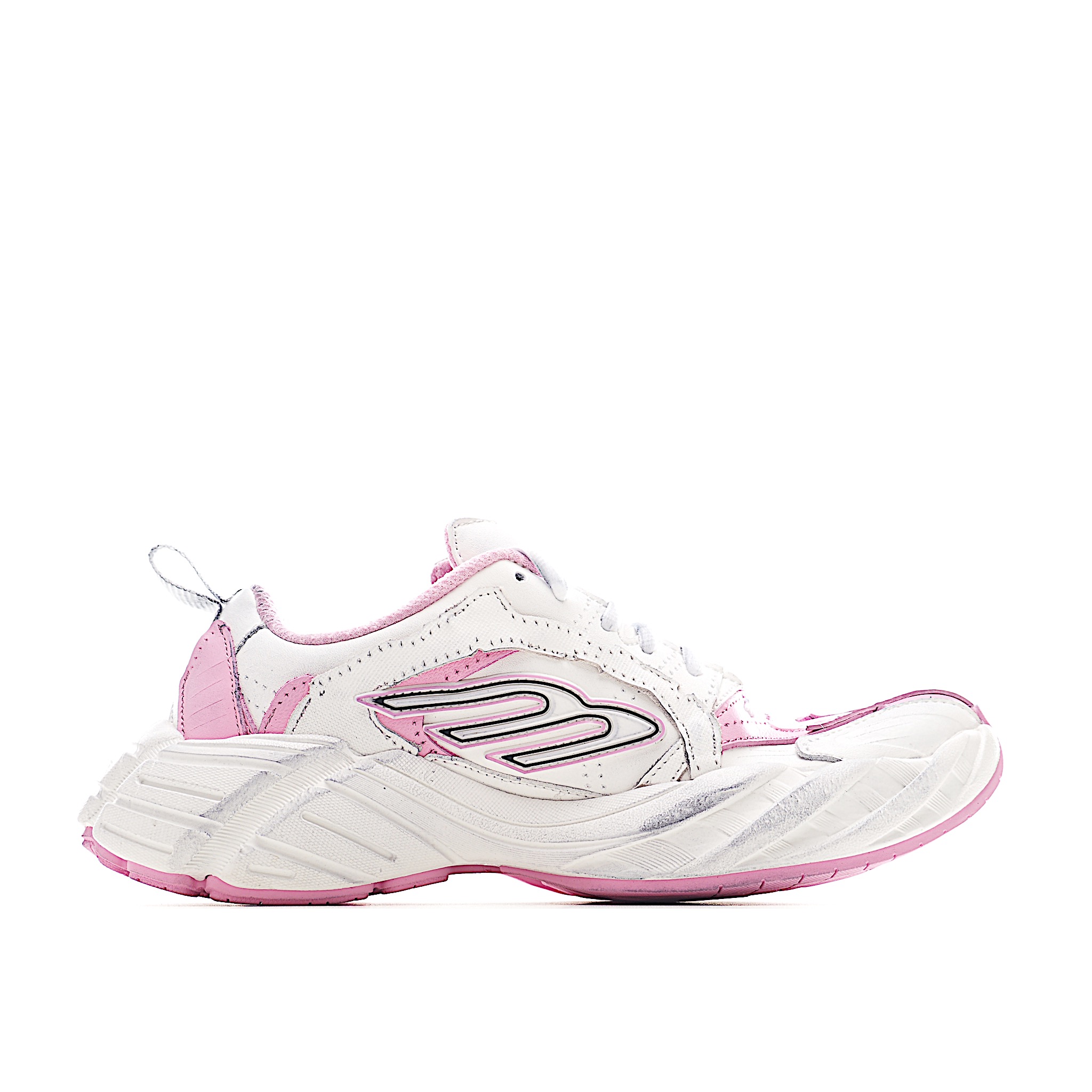 巴黎世家BALENCIAGA Circuit Sneakers 环道系列低帮复古阔型底姥爹风潮流百搭休闲慢跑鞋 825417 WDTSC 5191