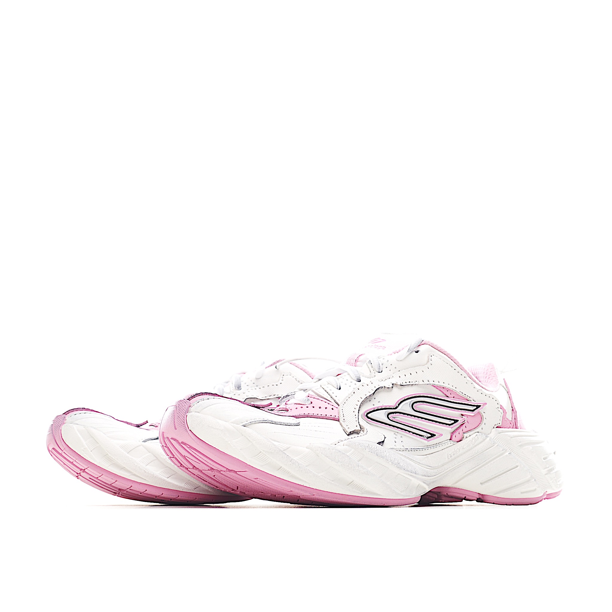巴黎世家BALENCIAGA Circuit Sneakers 环道系列低帮复古阔型底姥爹风潮流百搭休闲慢跑鞋 825417 WDTSC 5191