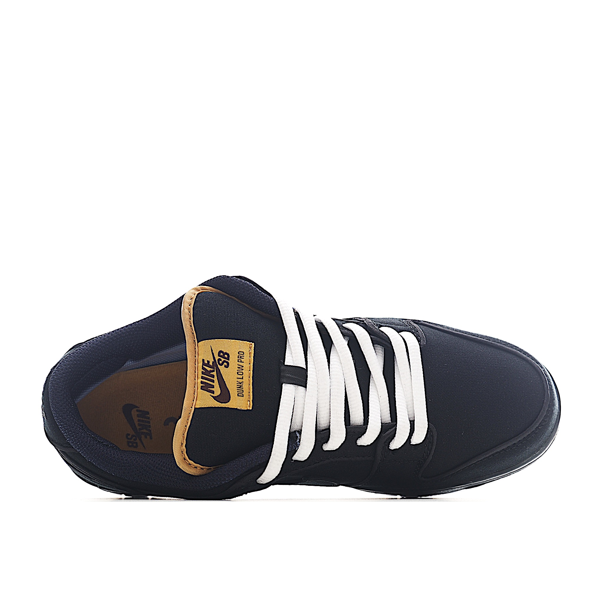 Nike SB Dunk Low 黑色帆布 解构抽绳鞋带 FN5880-001