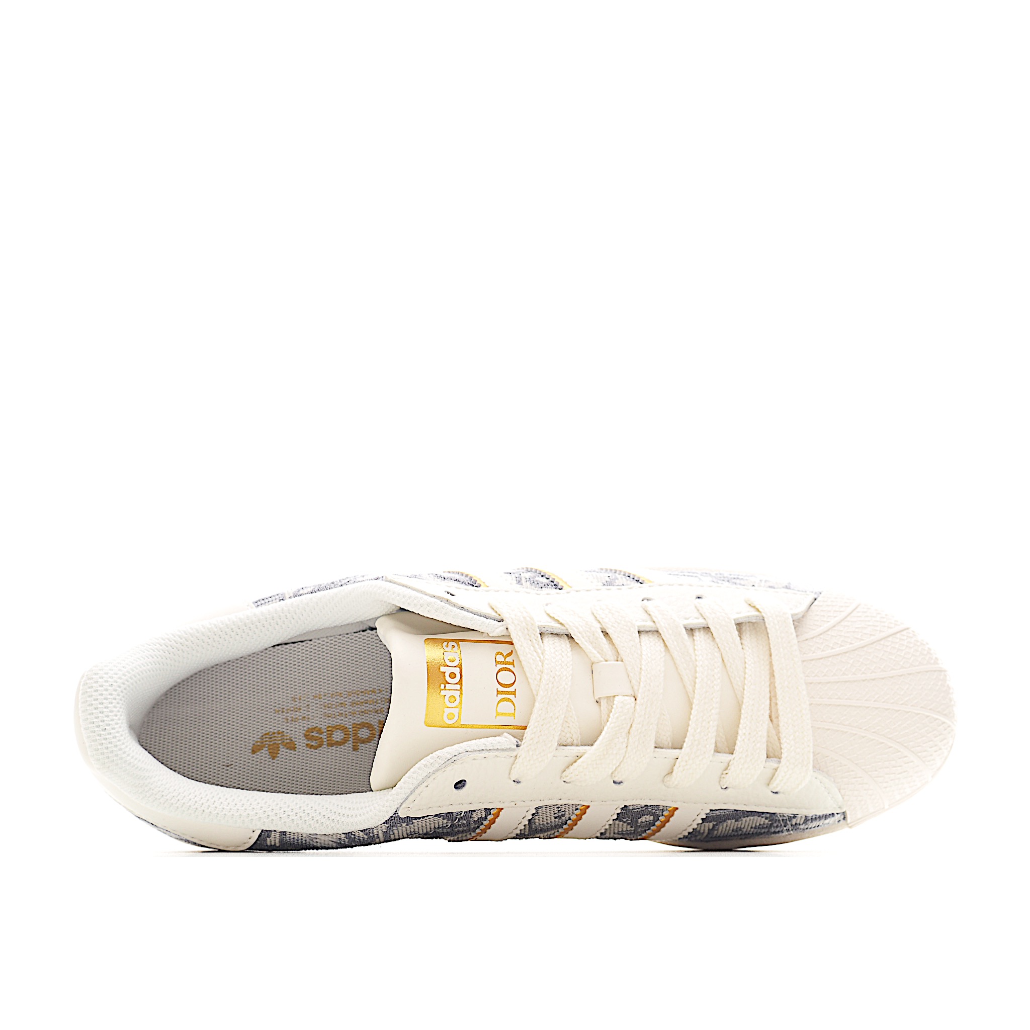AD Originals Superstar x 古驰 x 迪奥联名款 白灰 JY8906
