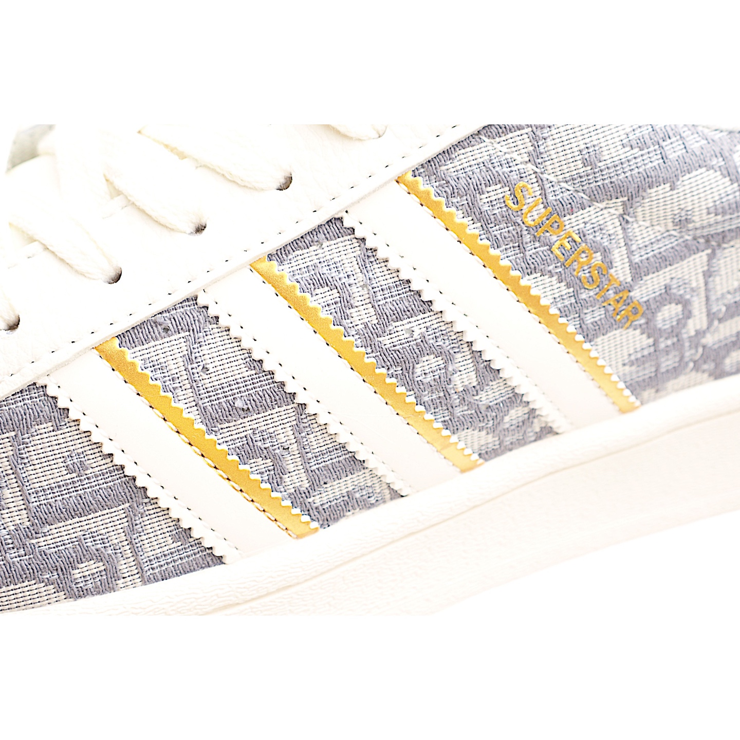 AD Originals Superstar x 古驰 x 迪奥联名款 白灰 JY8906