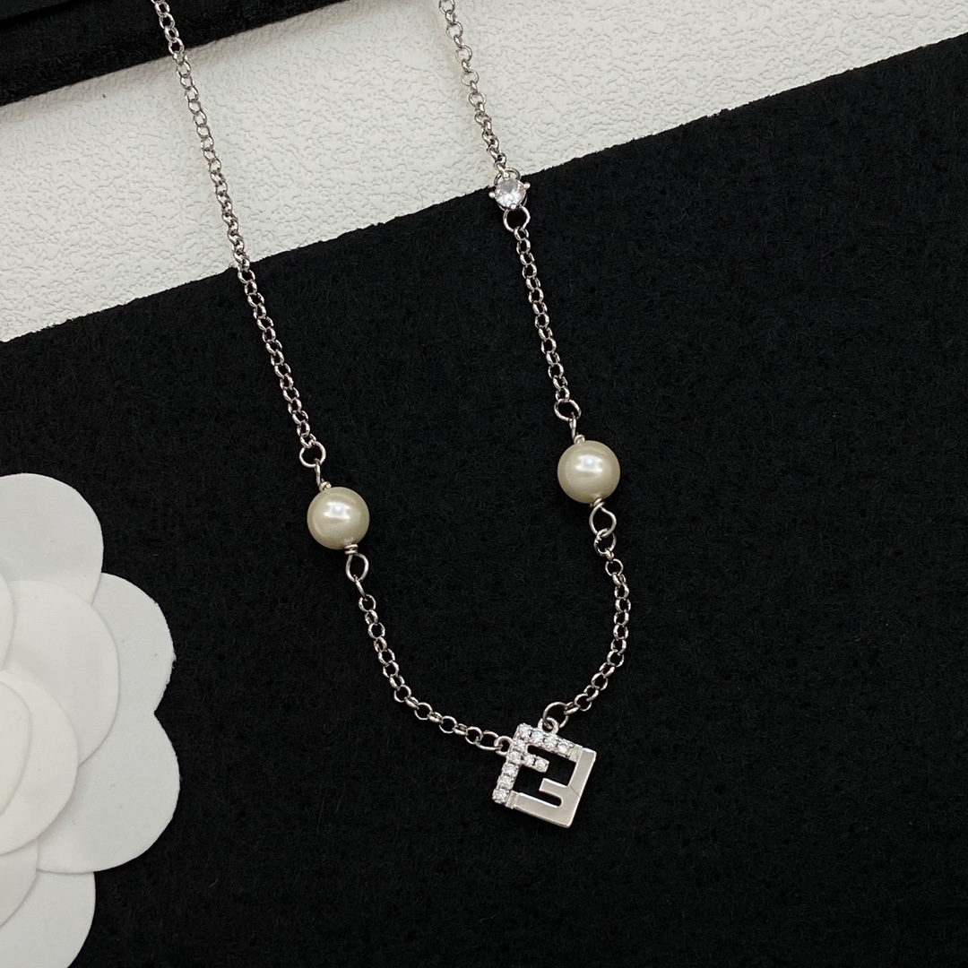 Fendi Haute Couture Haute Couture Fine Jewelry Necklace Bracelet Ring 5