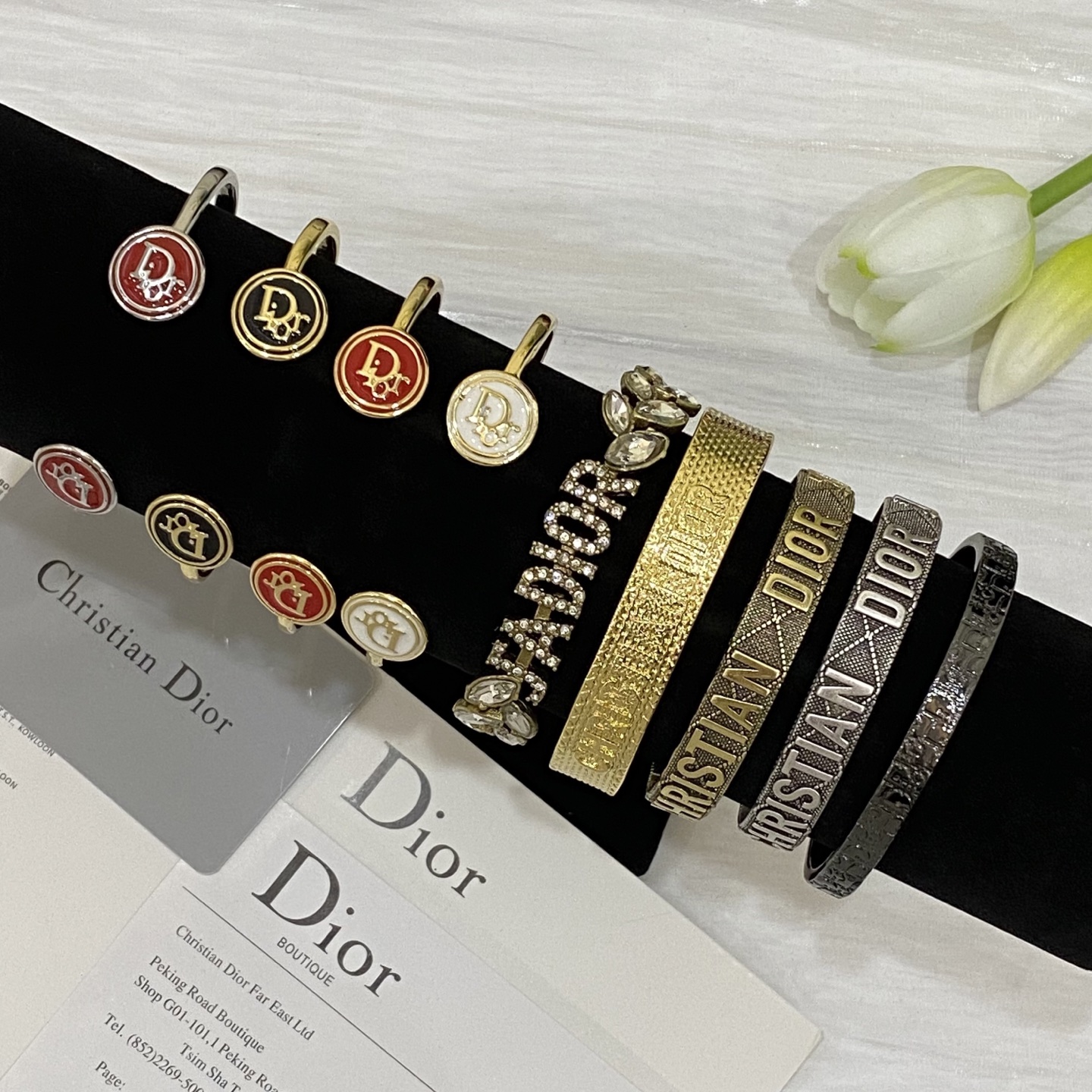 Dior Haute Couture Haute Couture Fine Jewelry Necklace Bracelet Ring Ref 5