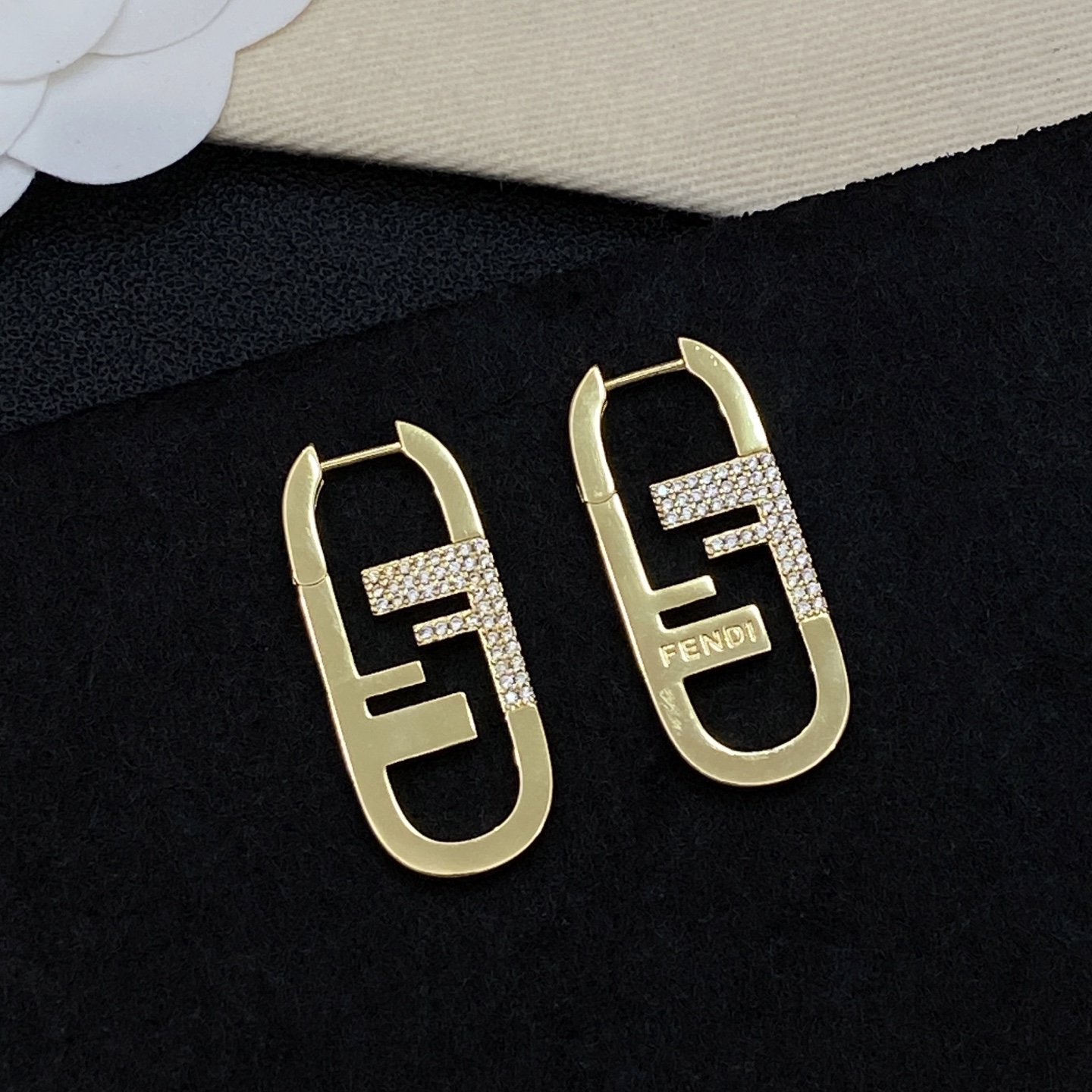 Fendi Haute Couture Haute Joaillerie Fine Jewelry Earrings Necklace Ring