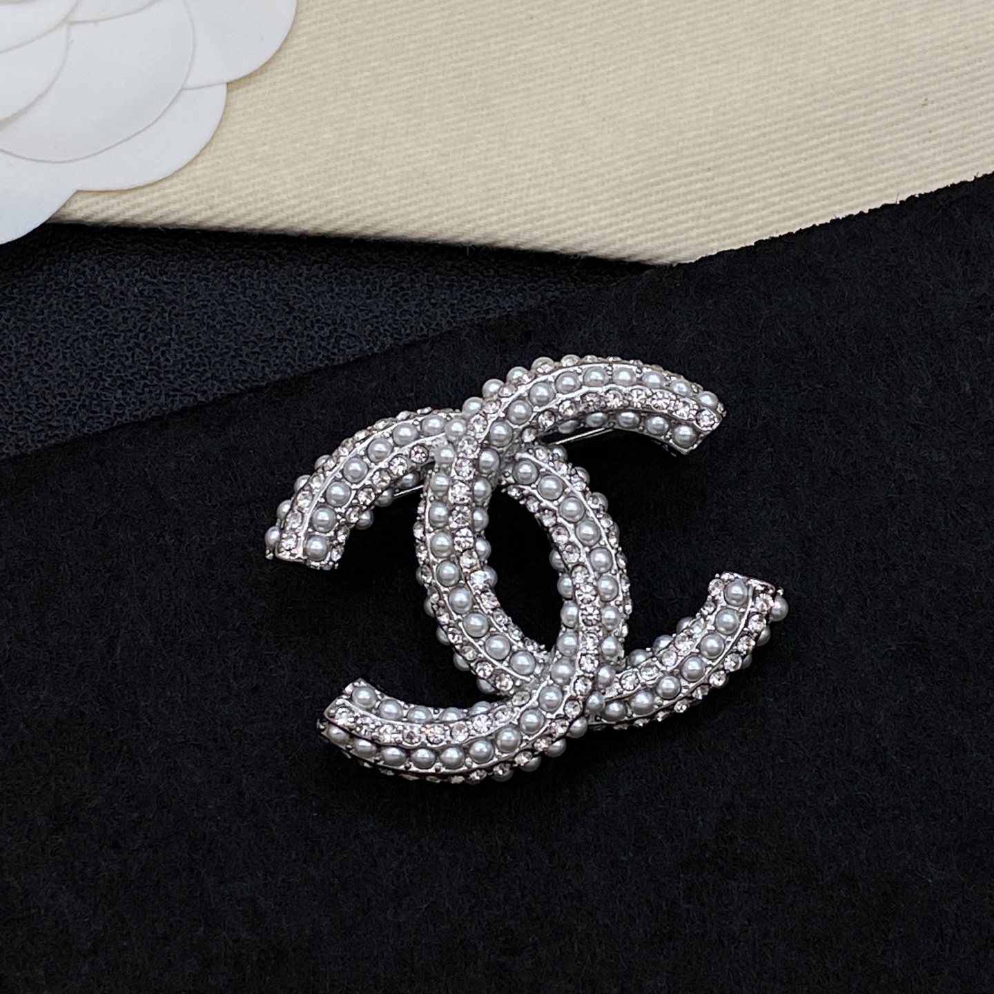 香奈儿 Chanel 传世高定珠宝耳环项链戒指首饰 #4D477C55 2