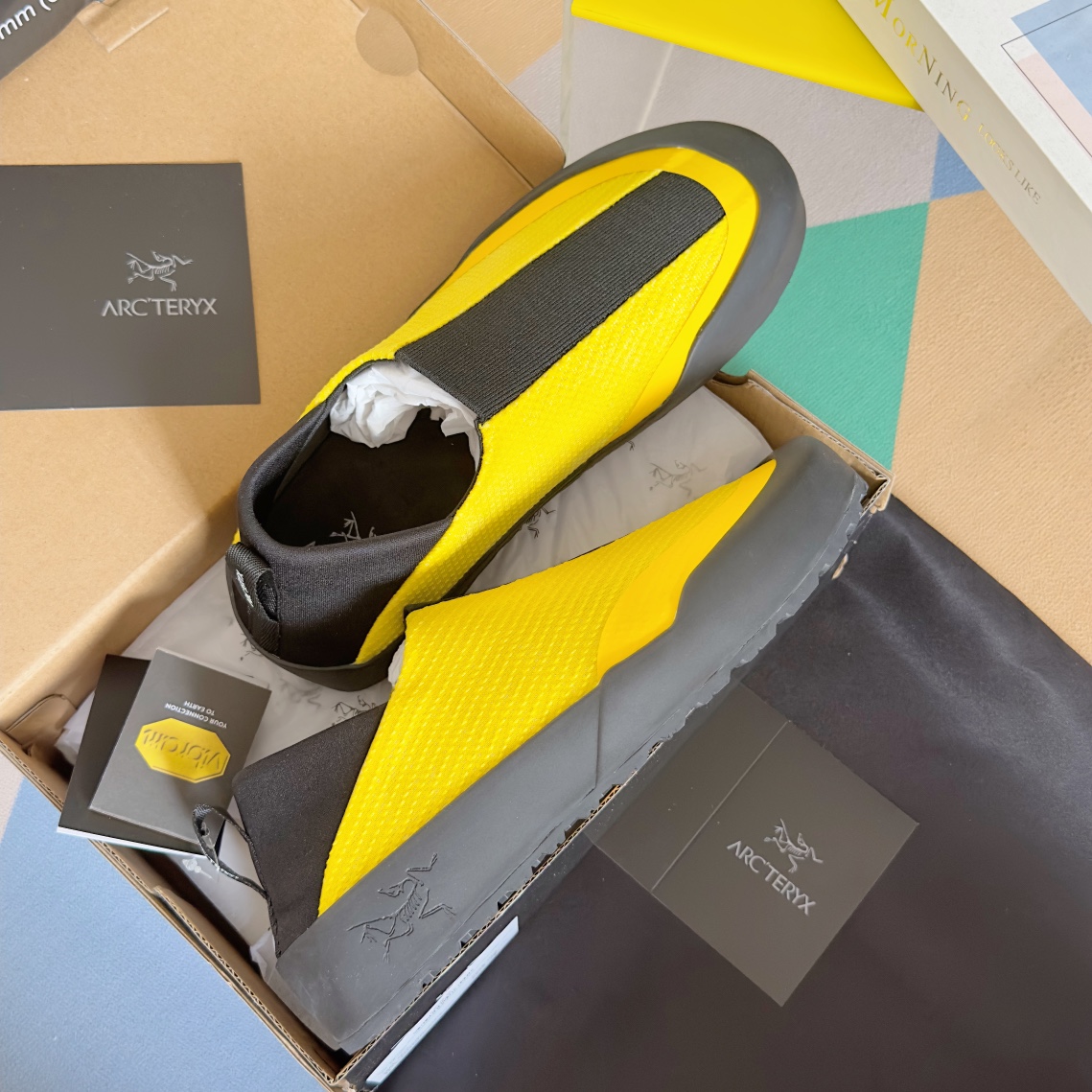 Arc'teryx ARC‘TERYX始祖鸟 Kragg 一脚蹬 覆盖防水 越野 攀登鞋 户外 跑鞋 包头半拖鞋