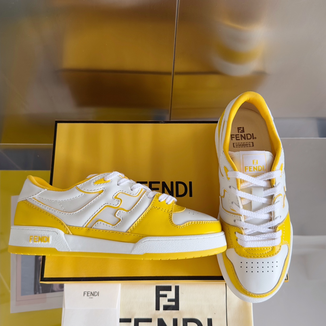 Fendi Fendi芬迪match系列 魔术贴 休闲 运动鞋 板鞋