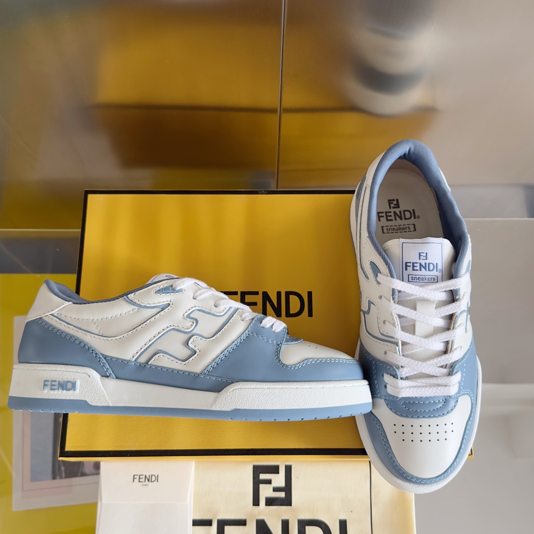 Fendi Fendi芬迪match系列 魔术贴 休闲 运动鞋 板鞋