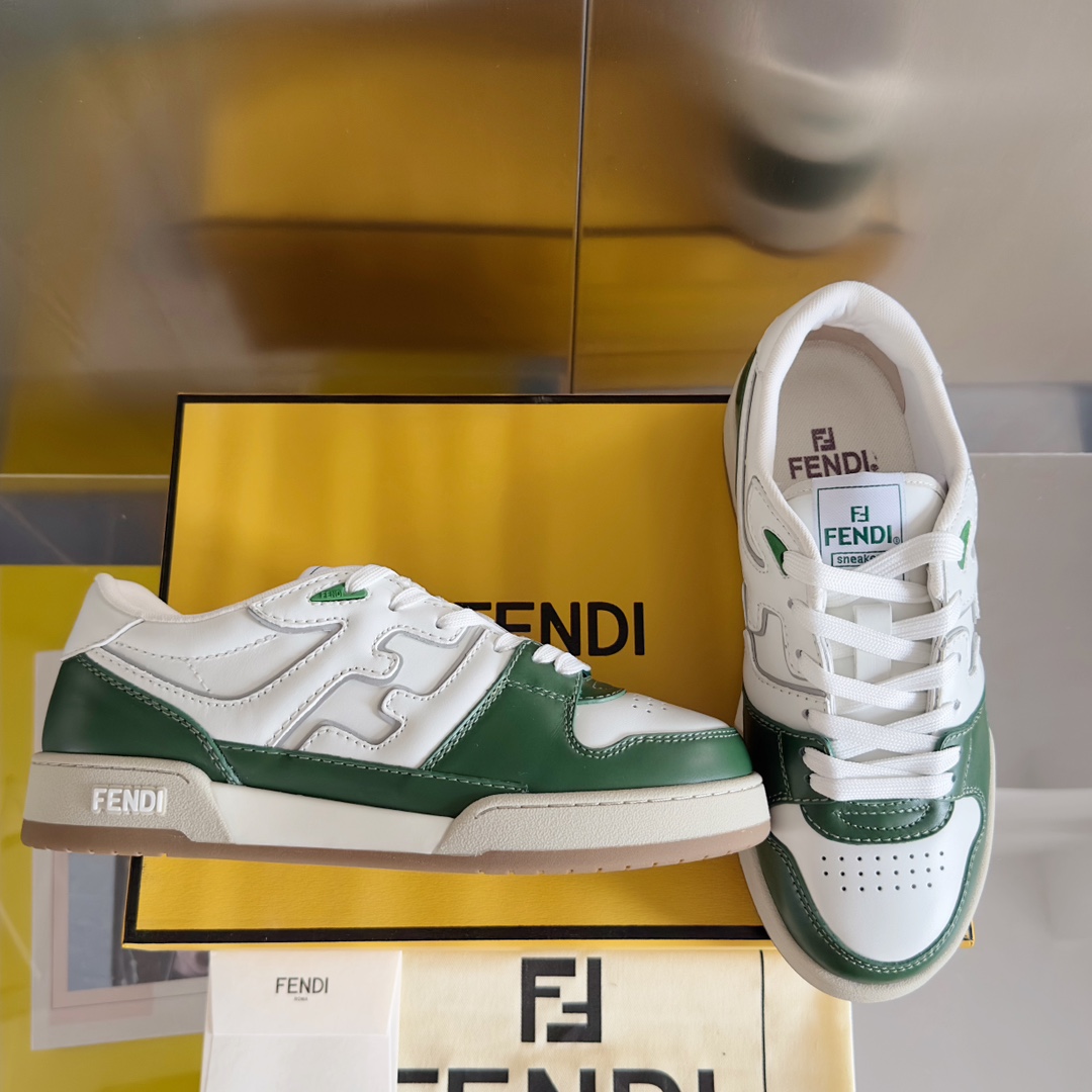 Fendi Fendi芬迪match系列 魔术贴 休闲 运动鞋 板鞋