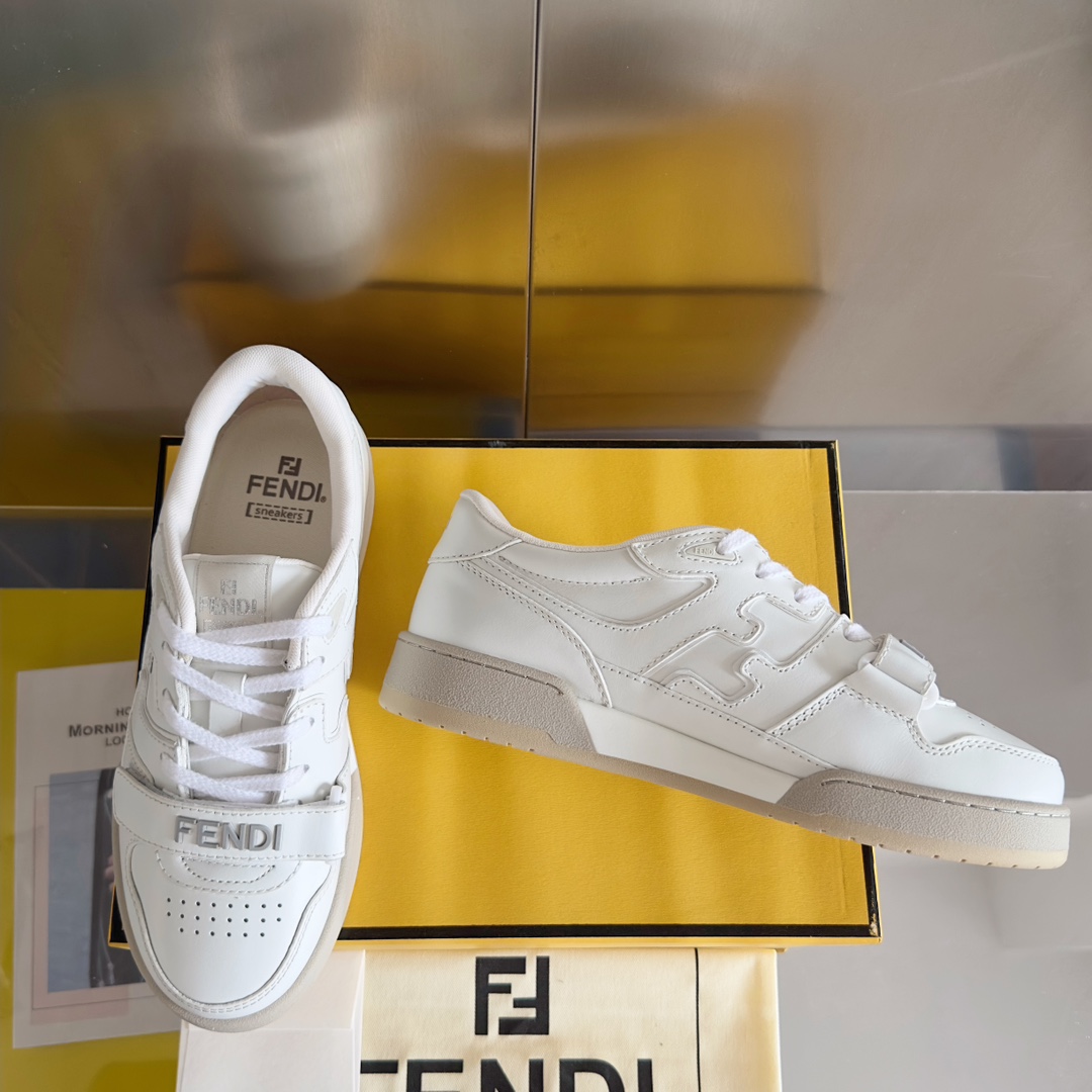 Fendi Fendi芬迪match系列 魔术贴 休闲 运动鞋 板鞋