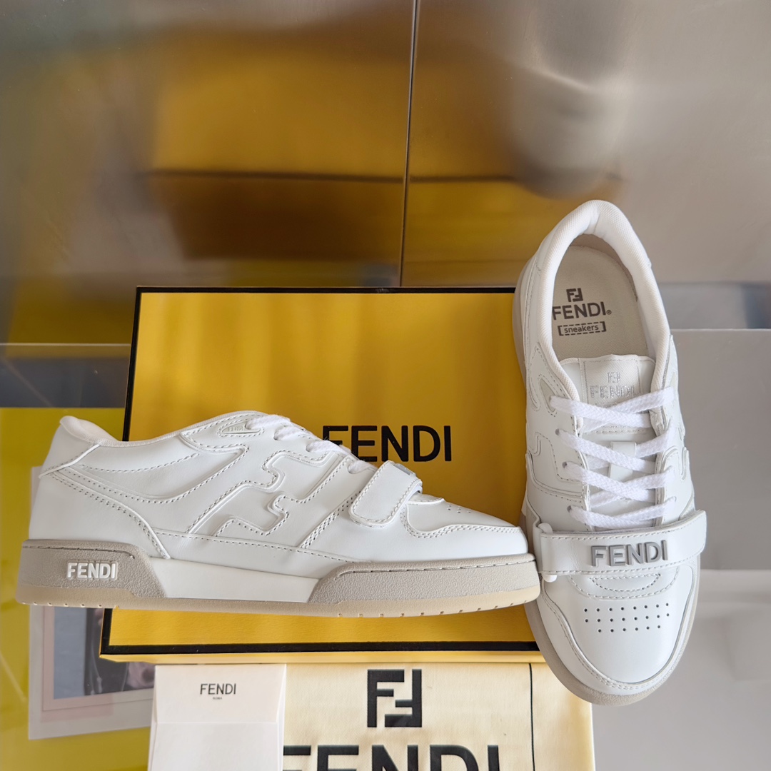 Fendi Fendi芬迪match系列 魔术贴 休闲 运动鞋 板鞋