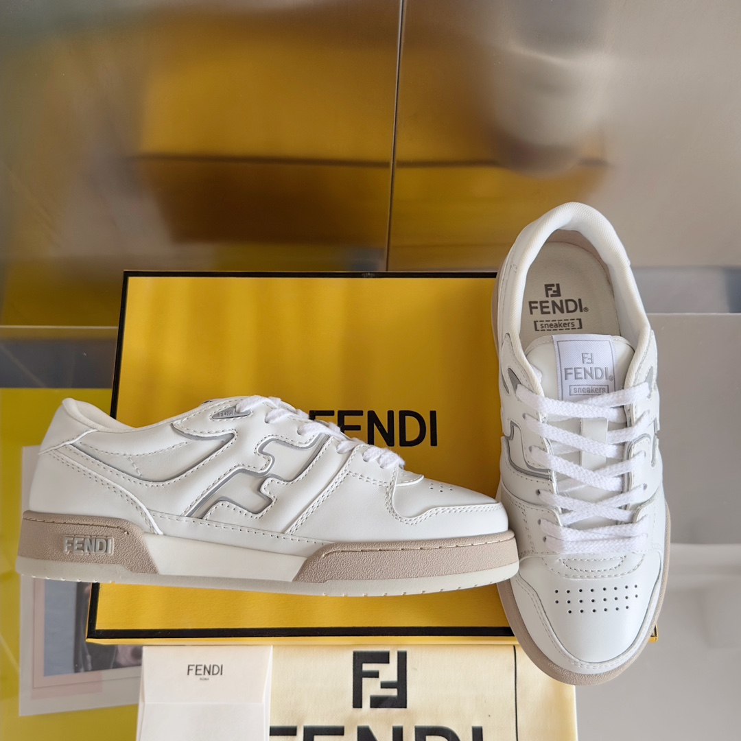 Fendi Fendi芬迪match系列 魔术贴 休闲 运动鞋 板鞋