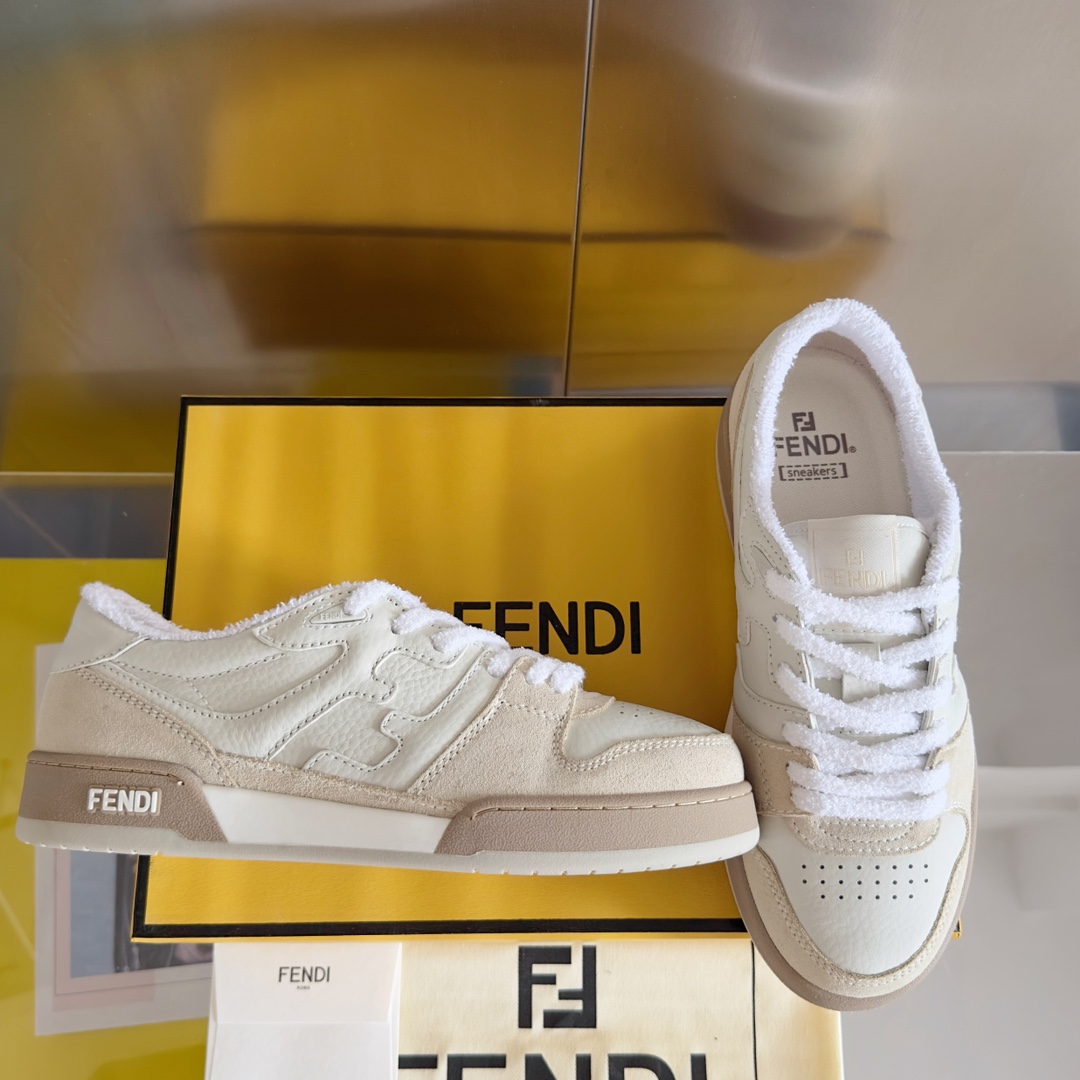 Fendi Fendi芬迪match系列 魔术贴 休闲 运动鞋 板鞋
