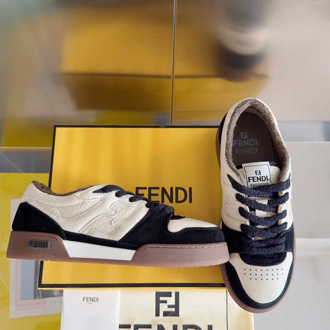 Fendi Fendi芬迪match系列 魔术贴 休闲 运动鞋 板鞋
