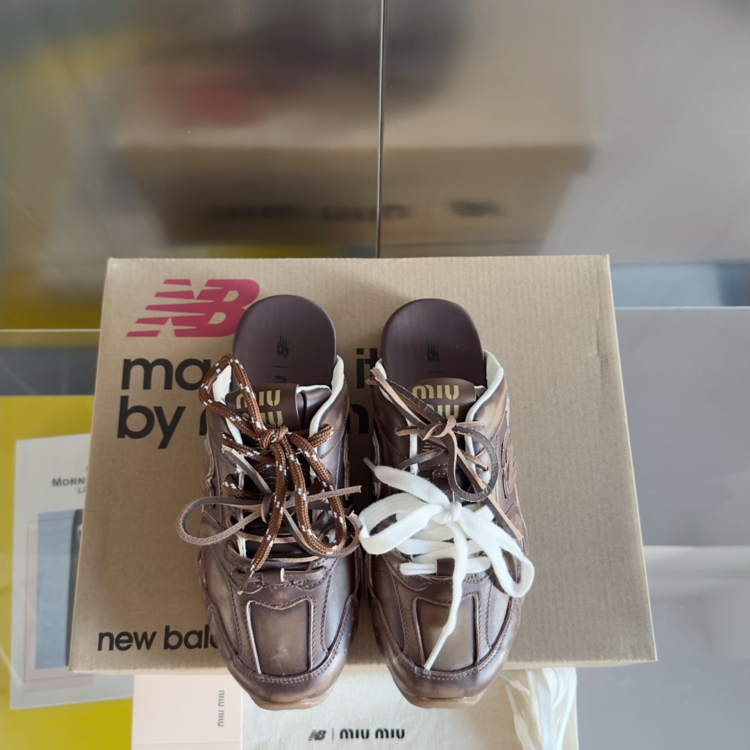 Miu Miu 缪缪MiuMiu x New Balance新百伦 NB530 半拖鞋 休闲 运动鞋 阿甘鞋 德训鞋