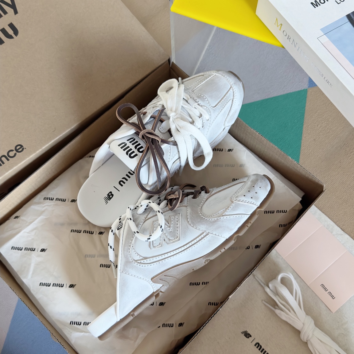 Miu Miu 缪缪MiuMiu x New Balance新百伦 NB530 半拖鞋 休闲 运动鞋 阿甘鞋 德训鞋