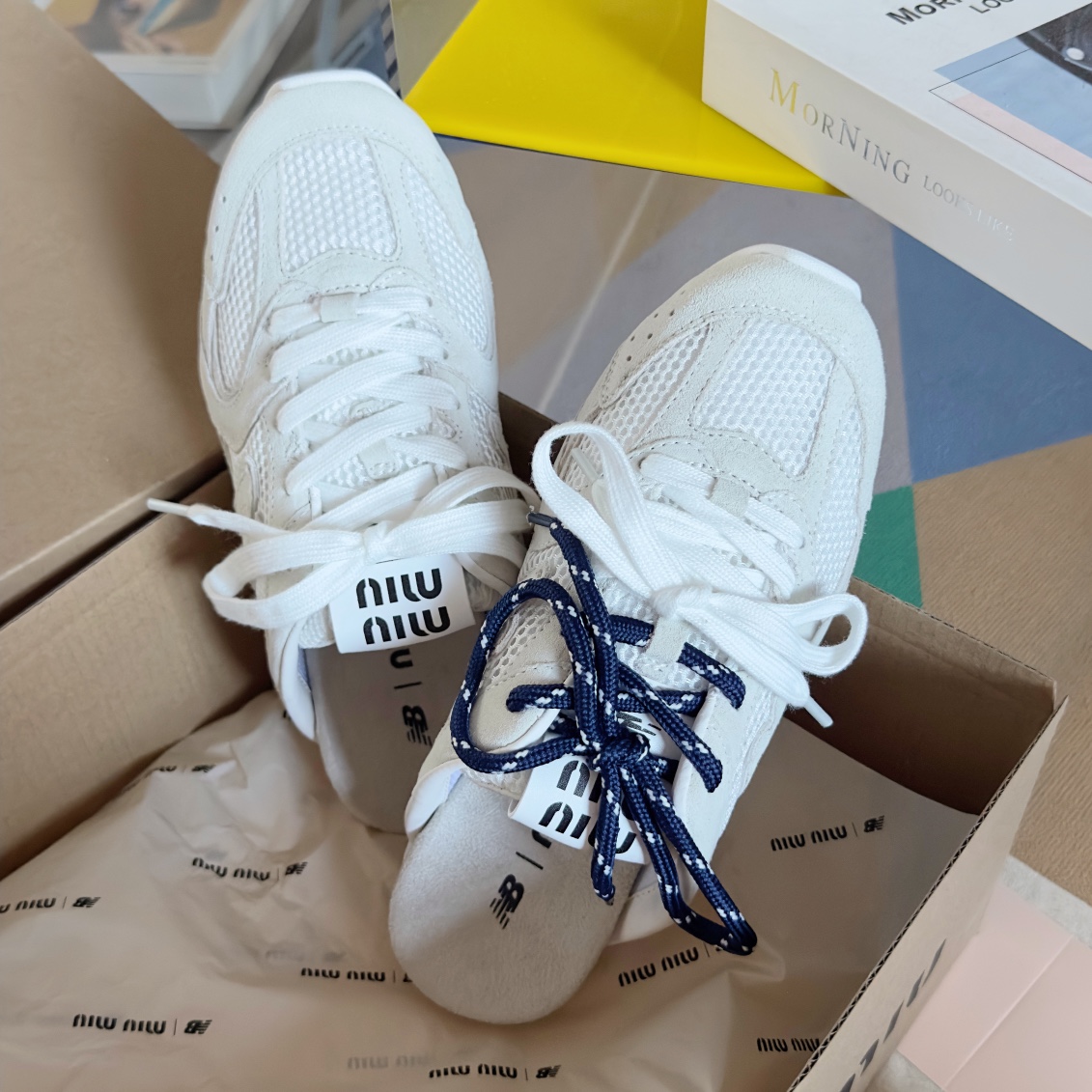 Miu Miu 缪缪MiuMiu x New Balance新百伦 NB530 半拖鞋 休闲 运动鞋 阿甘鞋 德训鞋