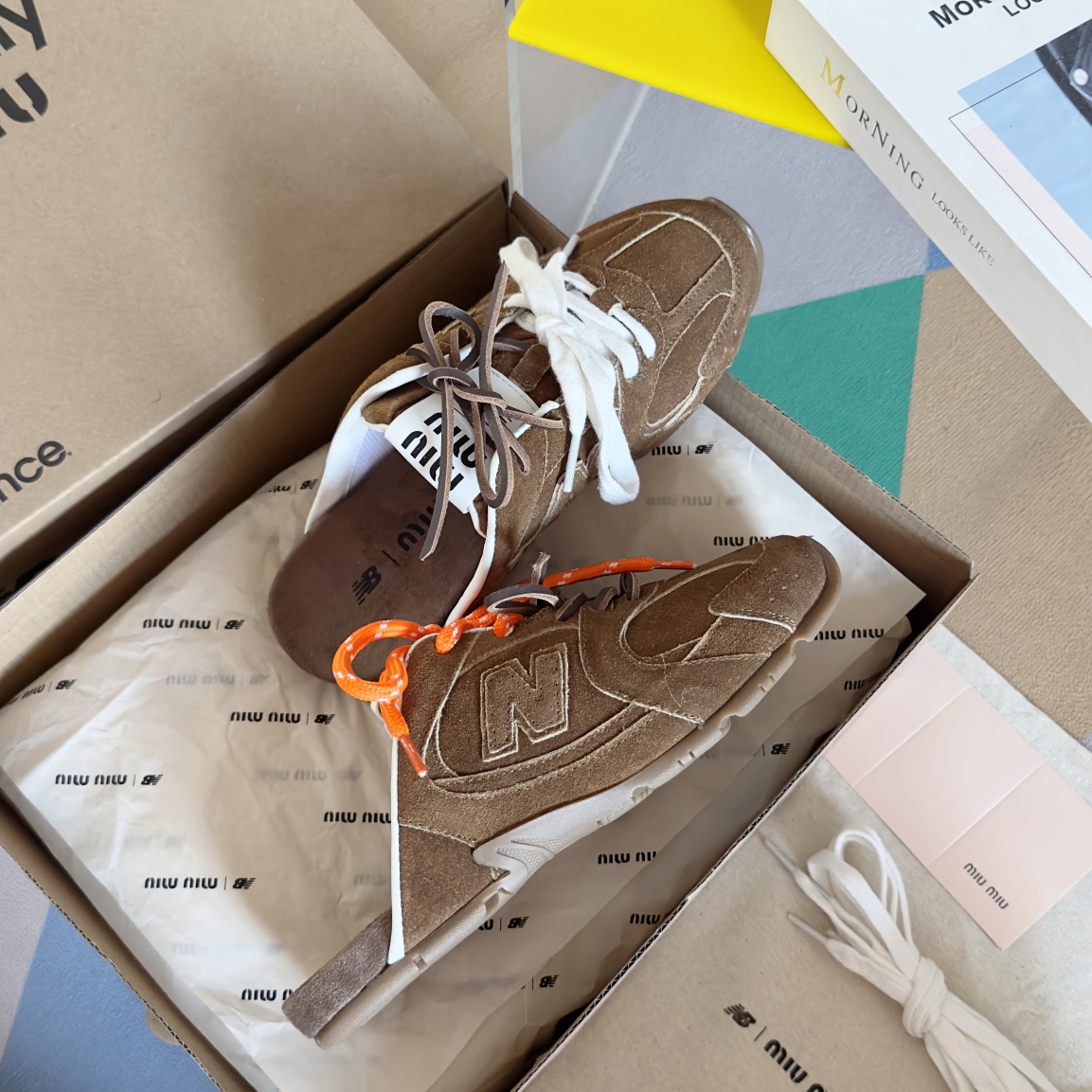Miu Miu 缪缪MiuMiu x New Balance新百伦 NB530 半拖鞋 休闲 运动鞋 阿甘鞋 德训鞋