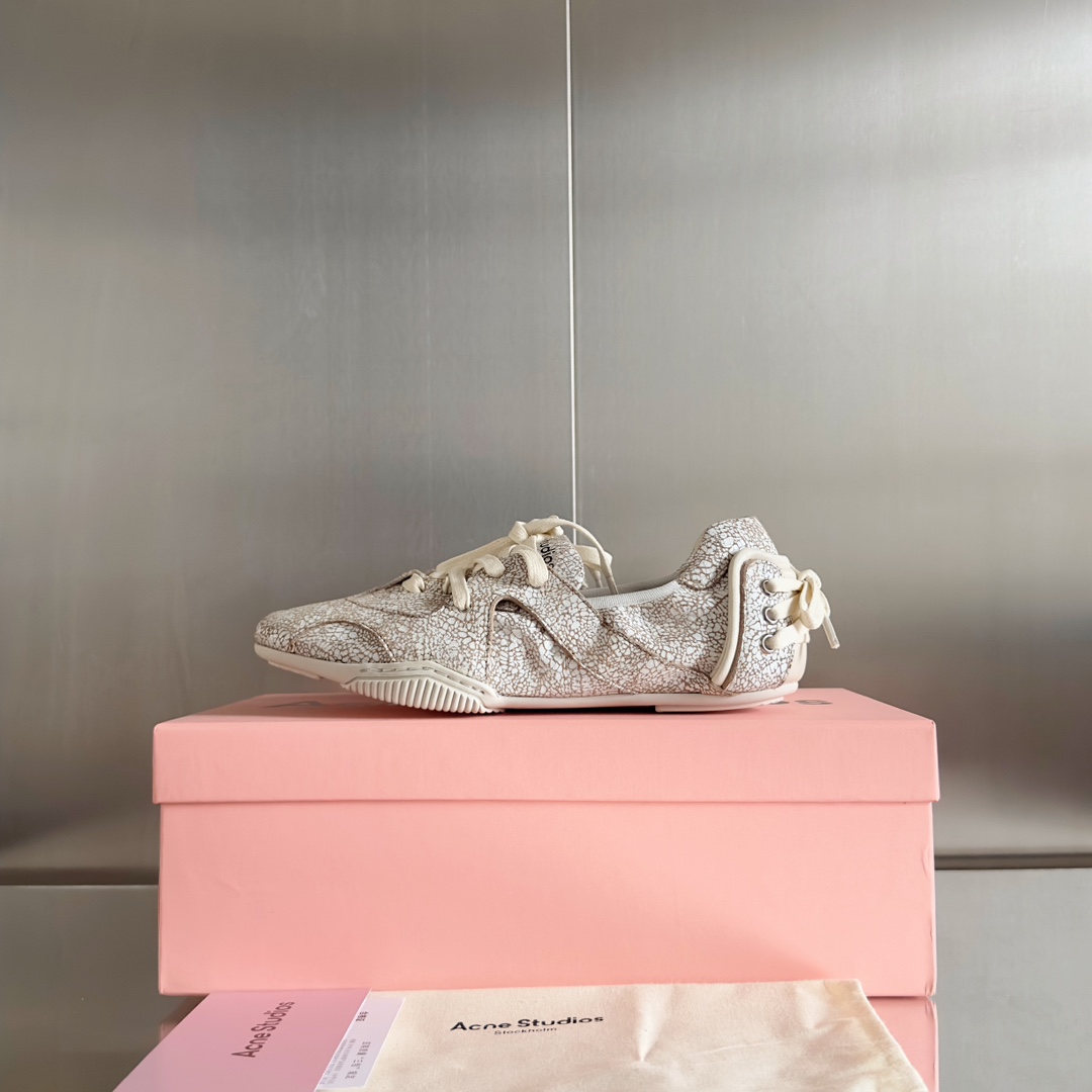 顶级版本：女款
Acne studios 24FW 丹宁牛仔布 芭蕾舞鞋 休闲 运动鞋
原版购入开发 做