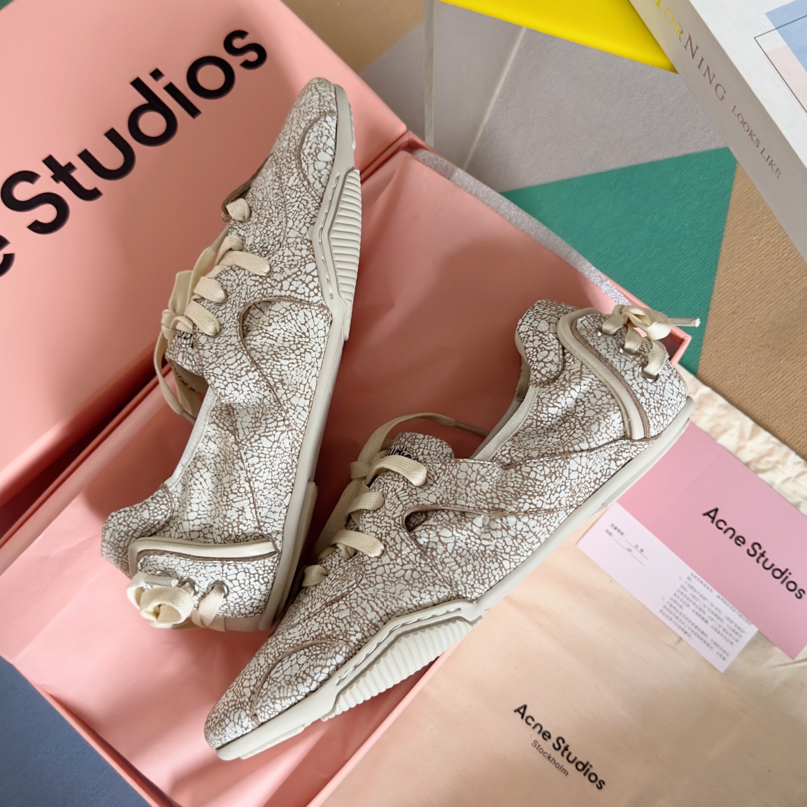 顶级版本：女款
Acne studios 24FW 丹宁牛仔布 芭蕾舞鞋 休闲 运动鞋
原版购入开发 做