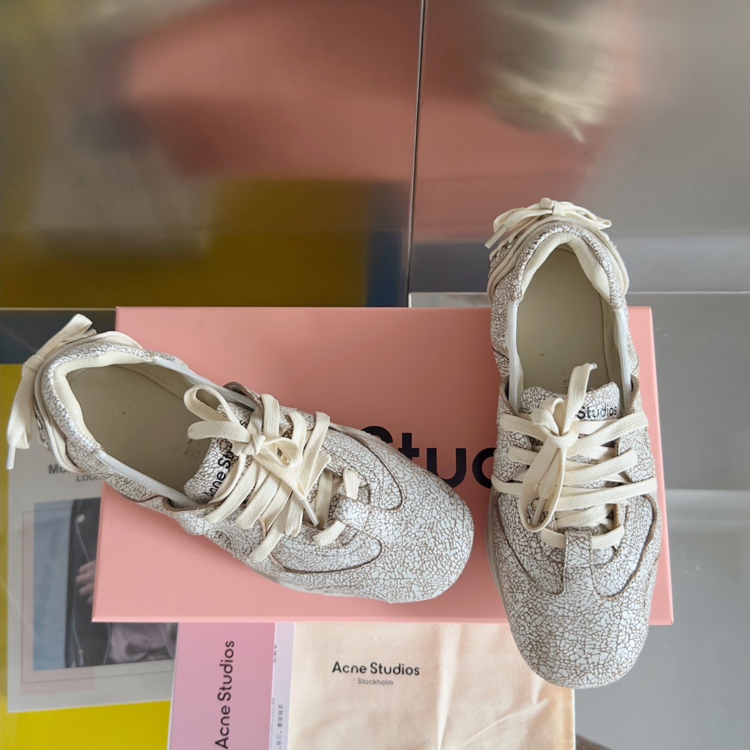 顶级版本：女款
Acne studios 24FW 丹宁牛仔布 芭蕾舞鞋 休闲 运动鞋
原版购入开发 做