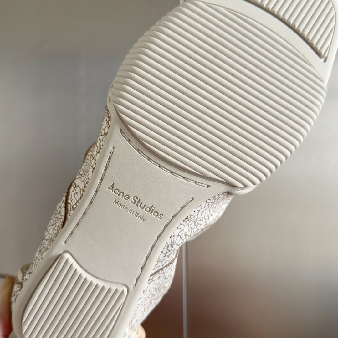 顶级版本：女款
Acne studios 24FW 丹宁牛仔布 芭蕾舞鞋 休闲 运动鞋
原版购入开发 做