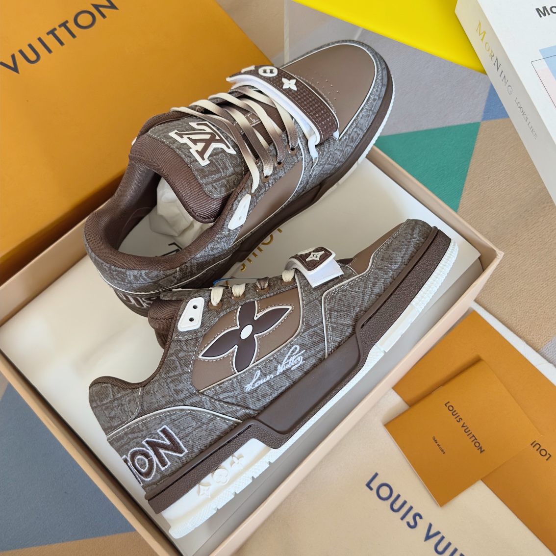 Louis Vuitton LV TARINE路易威登 驴牌 L家 休闲 运动鞋 滑板鞋