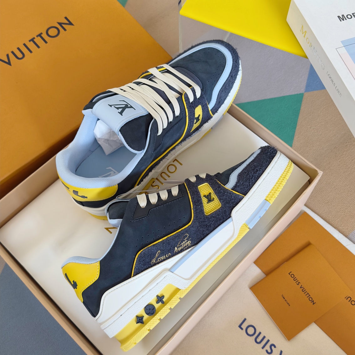 Louis Vuitton LV TARINE路易威登 驴牌 L家 休闲 运动鞋 滑板鞋