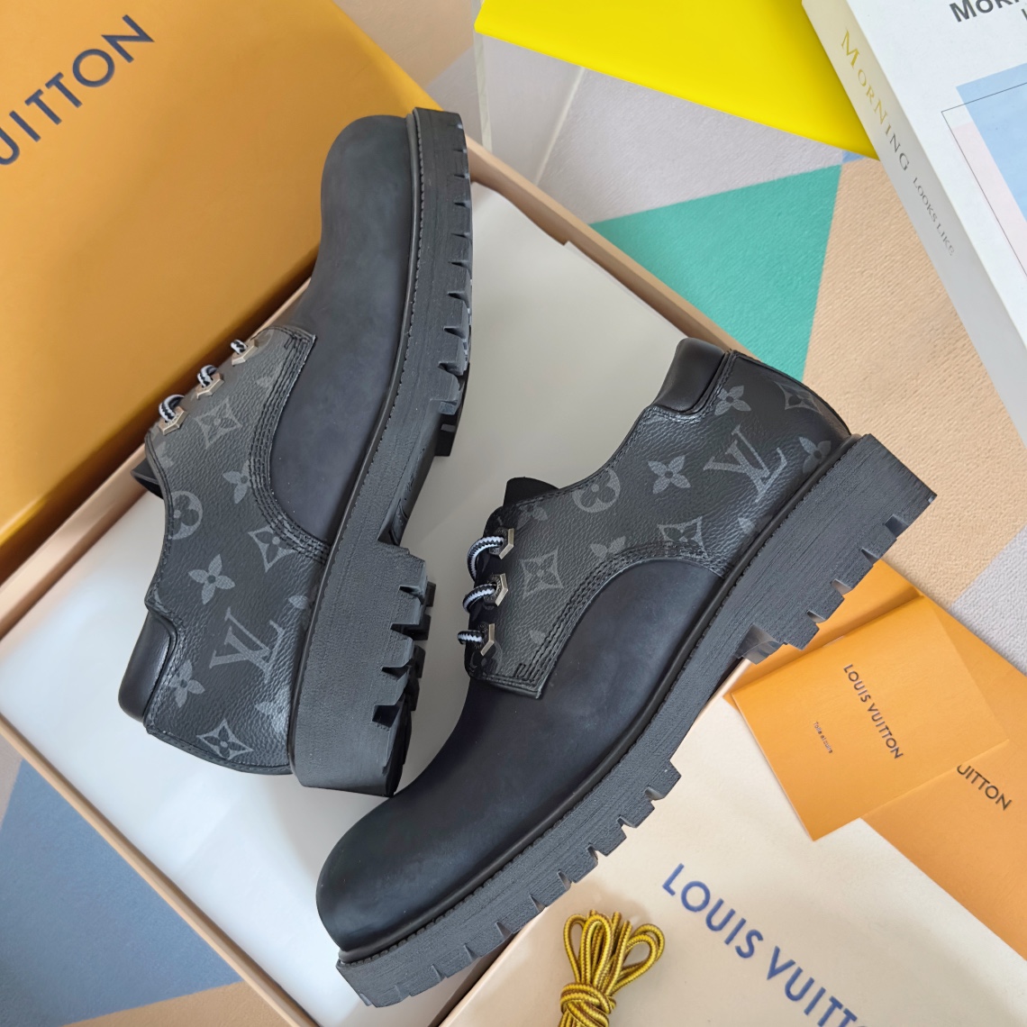 LV x Timberland Collaboration: Men’s Ankle Boots with Monogram Details - 图片 6