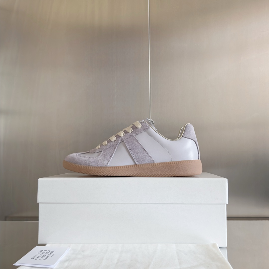 Maison Margiela MM6 Unisex Leather & Suede Sneakers - Casual & Sporty 6 i1735641056490 2791 0 4