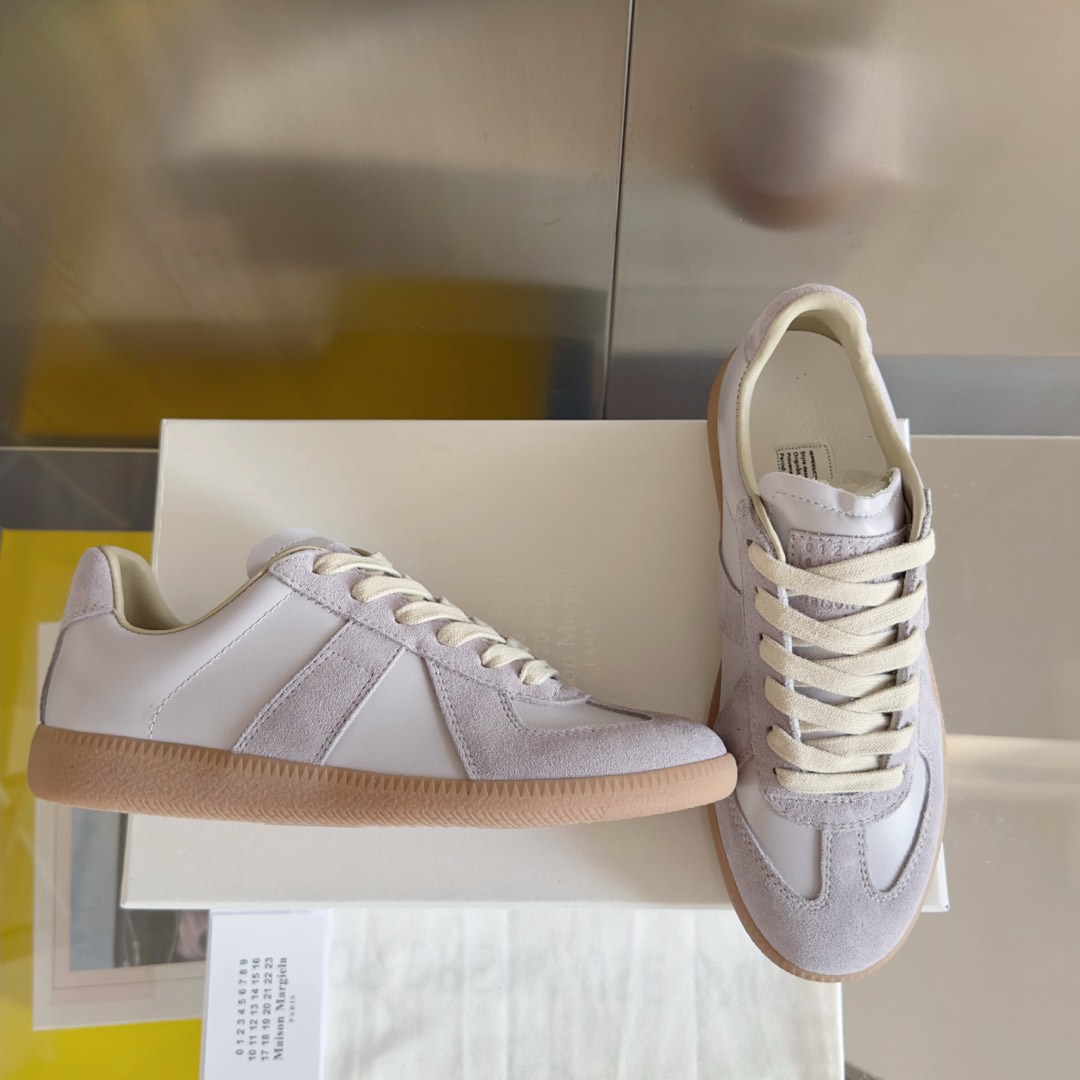 Maison Margiela MM6 Unisex Leather & Suede Sneakers - Casual & Sporty 3 i1735641056640 5535 0 1