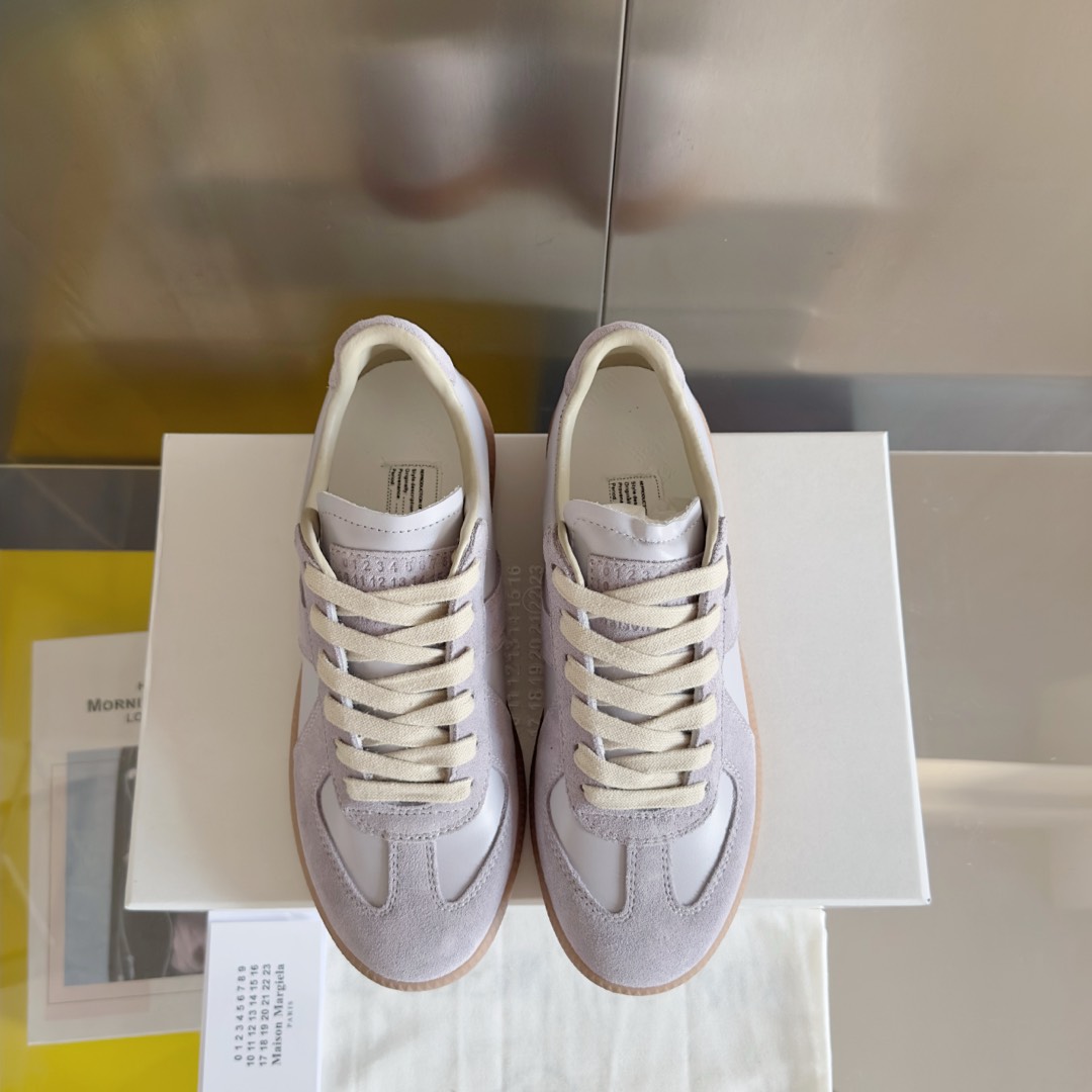 Maison Margiela MM6 Unisex Leather & Suede Sneakers - Casual & Sporty 8 i1735641057181 824 0 6