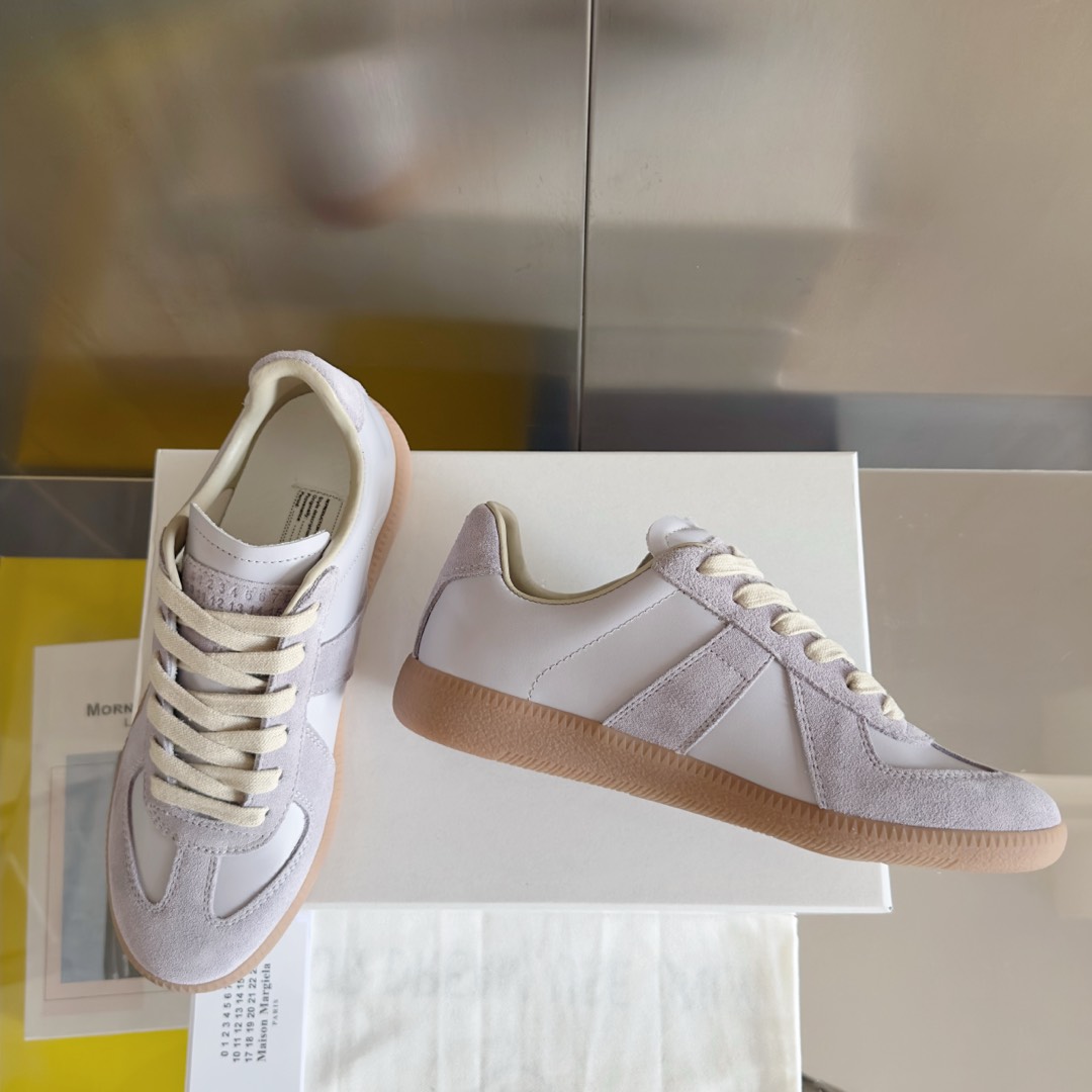 Maison Margiela MM6 Unisex Leather & Suede Sneakers - Casual & Sporty 4 i1735641057328 9779 0 2