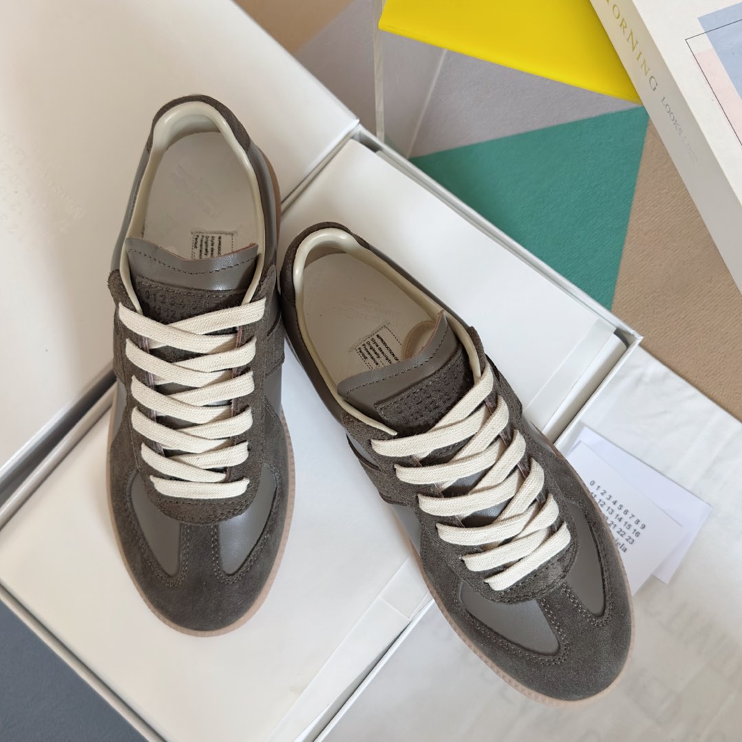 Maison Margiela MM6 Couple's German Army Trainer Sneakers 1 Maison Margiela MM6 Couple's German Army Trainer Sneakers