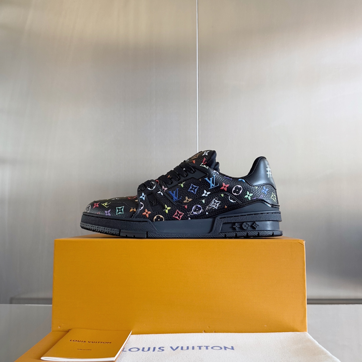Louis Vuitton LV x TM LV Trainer 路易威登x村上隆 联名款 休闲 运动鞋 滑板鞋