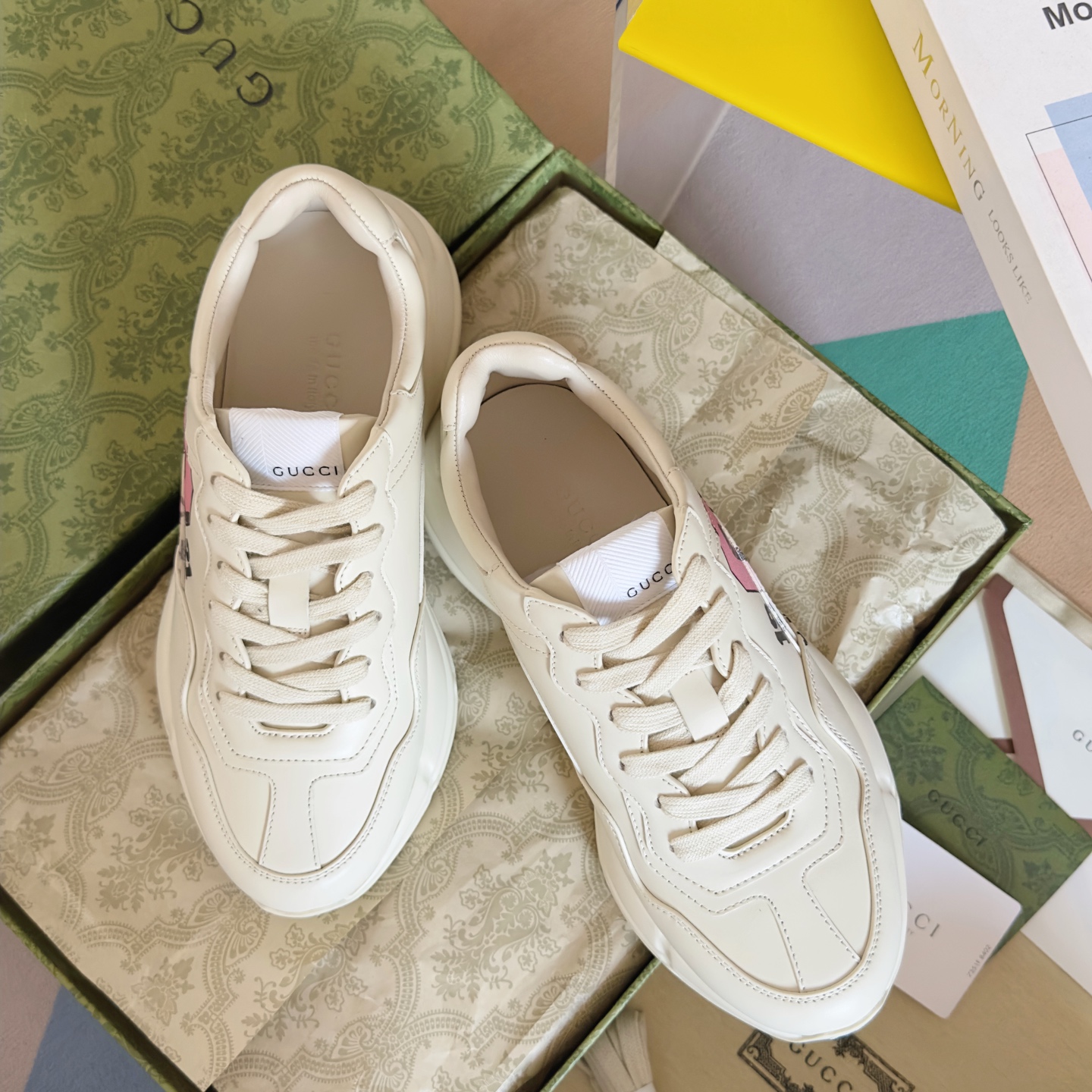 Unsurpassed Quality
 Gucci Shoes Sneakers White Unisex Women Men Cowhide TPU Casual