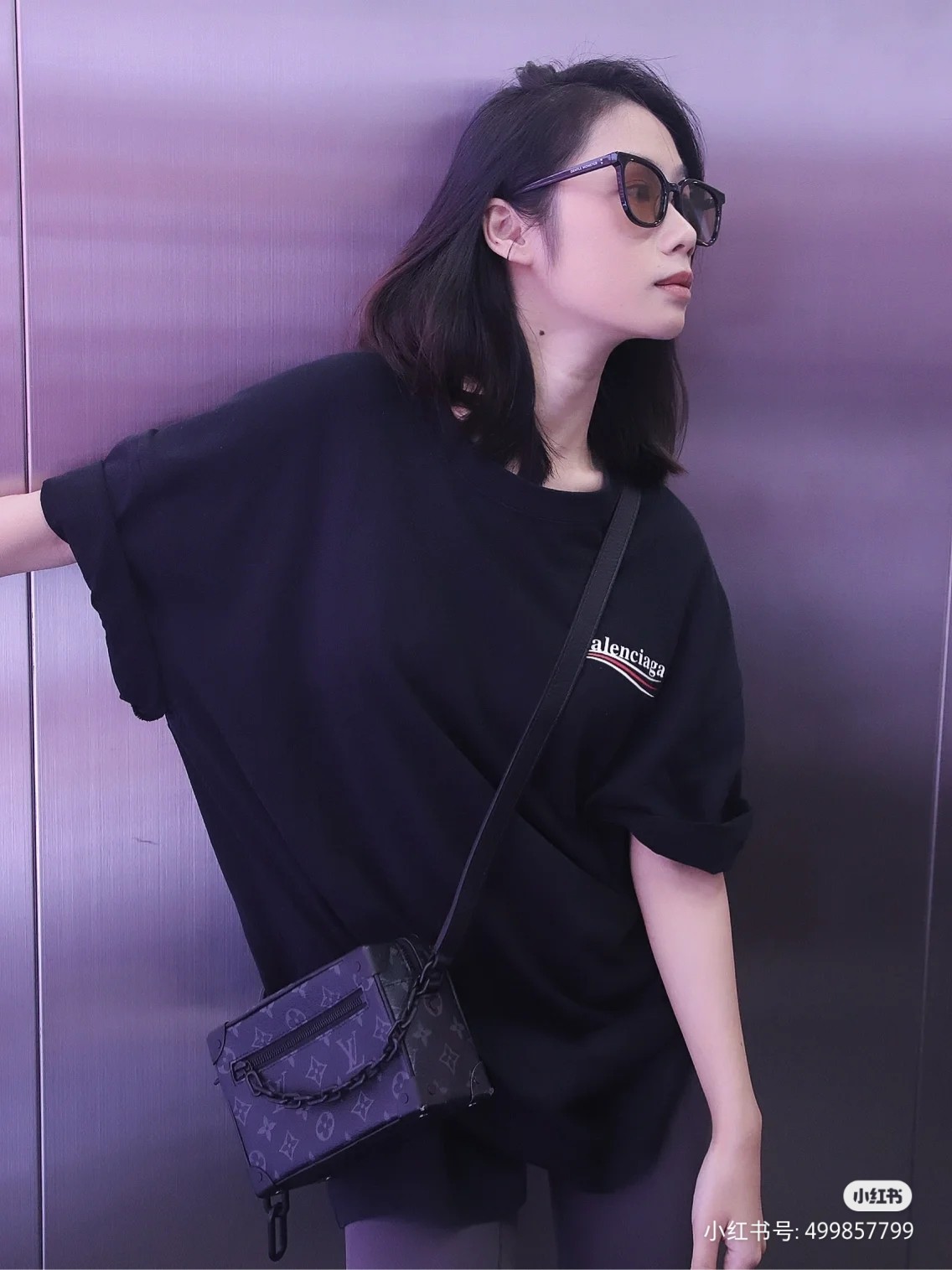 𝐌𝐈𝐍𝐈 𝐒𝐎𝐅𝐓 𝐓𝐑𝐔𝐍𝐊链条包 | 素人演绎✔️
