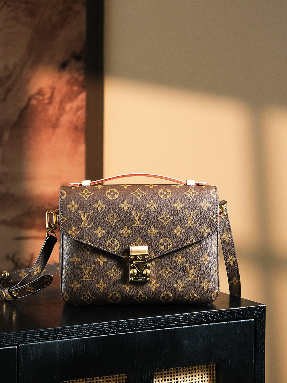 Louis Vuitton LV Pochette MeTis Sacs Besace Tout en acier