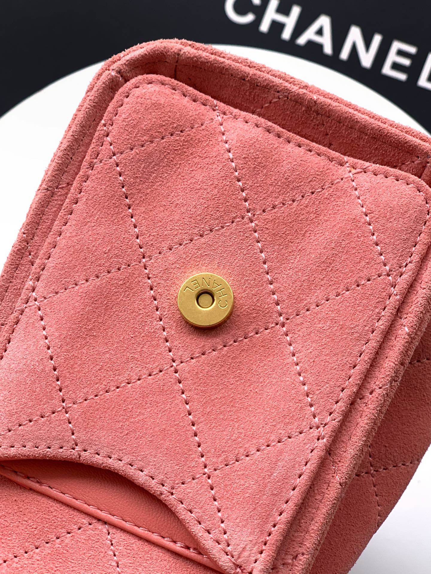 Chanel Style Pink Leather Chain Bag Bags Chain Bag detail image 7 from source 765837