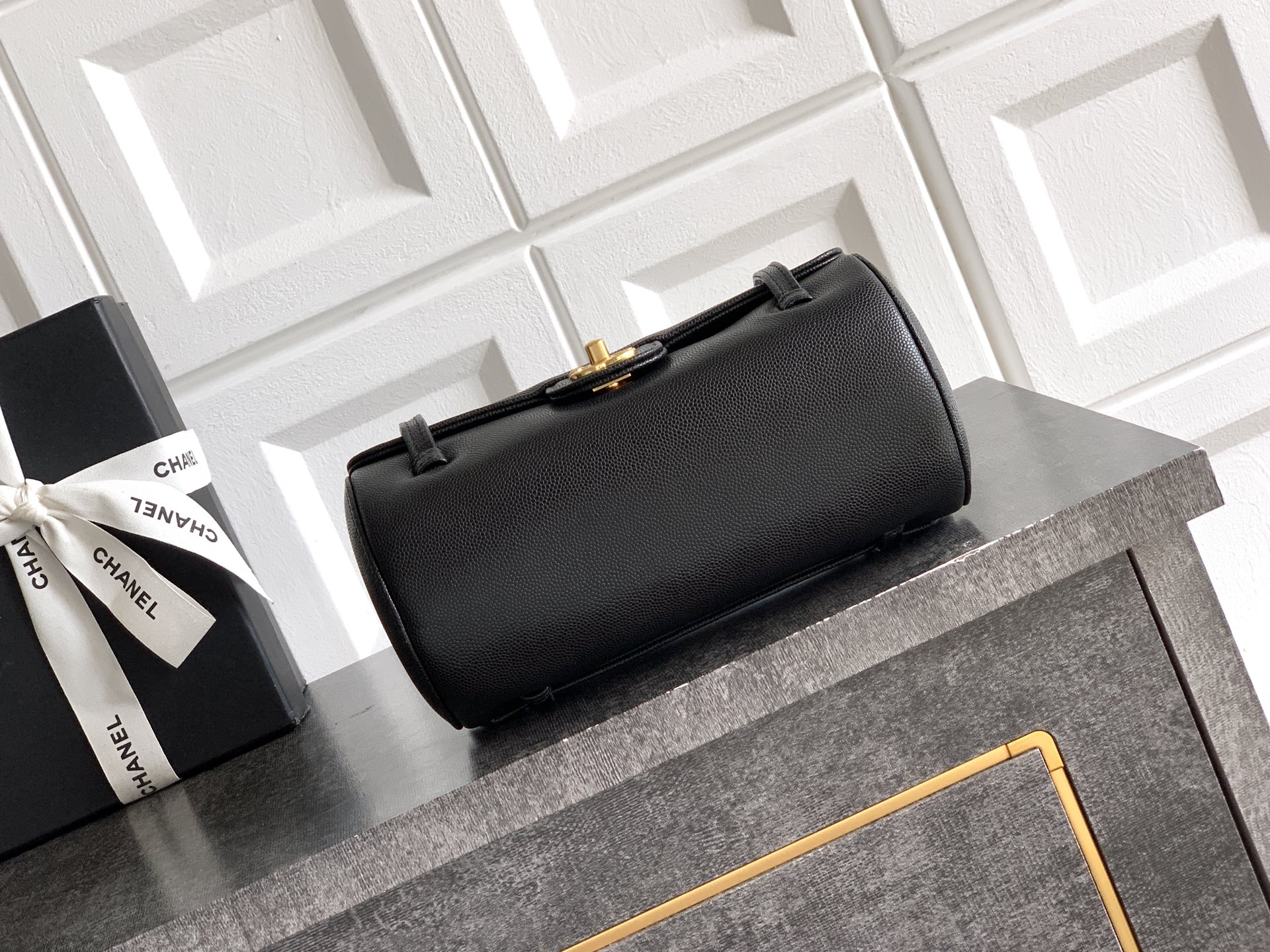 Chanel Cylinder Shoulder Flap Bag