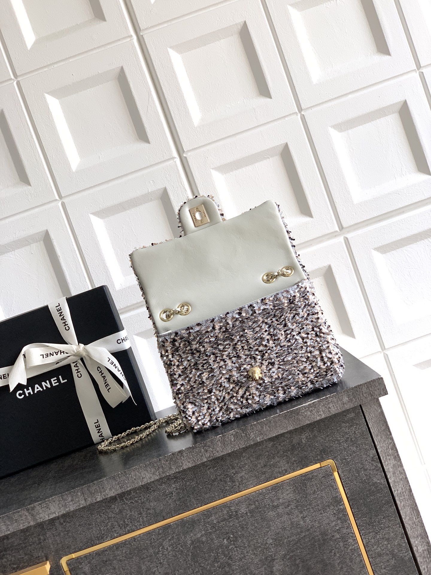 Chanel Tweed Classic Flap Bag