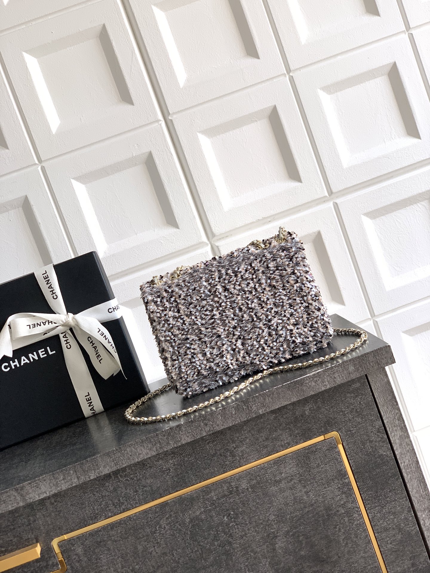 Chanel Tweed Classic Flap Bag